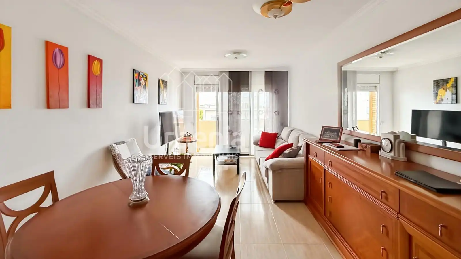Sala d'estar de Dúplex en venda en Mataró amb Aire condicionat, Calefacció i Terrassa