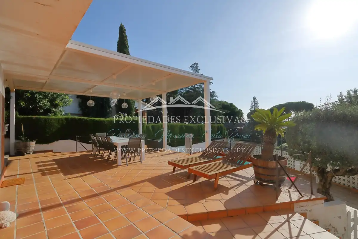 Terraza de Casa o chalet en venta en Cabrils con Aire acondicionado, Calefacción y Jardín privado