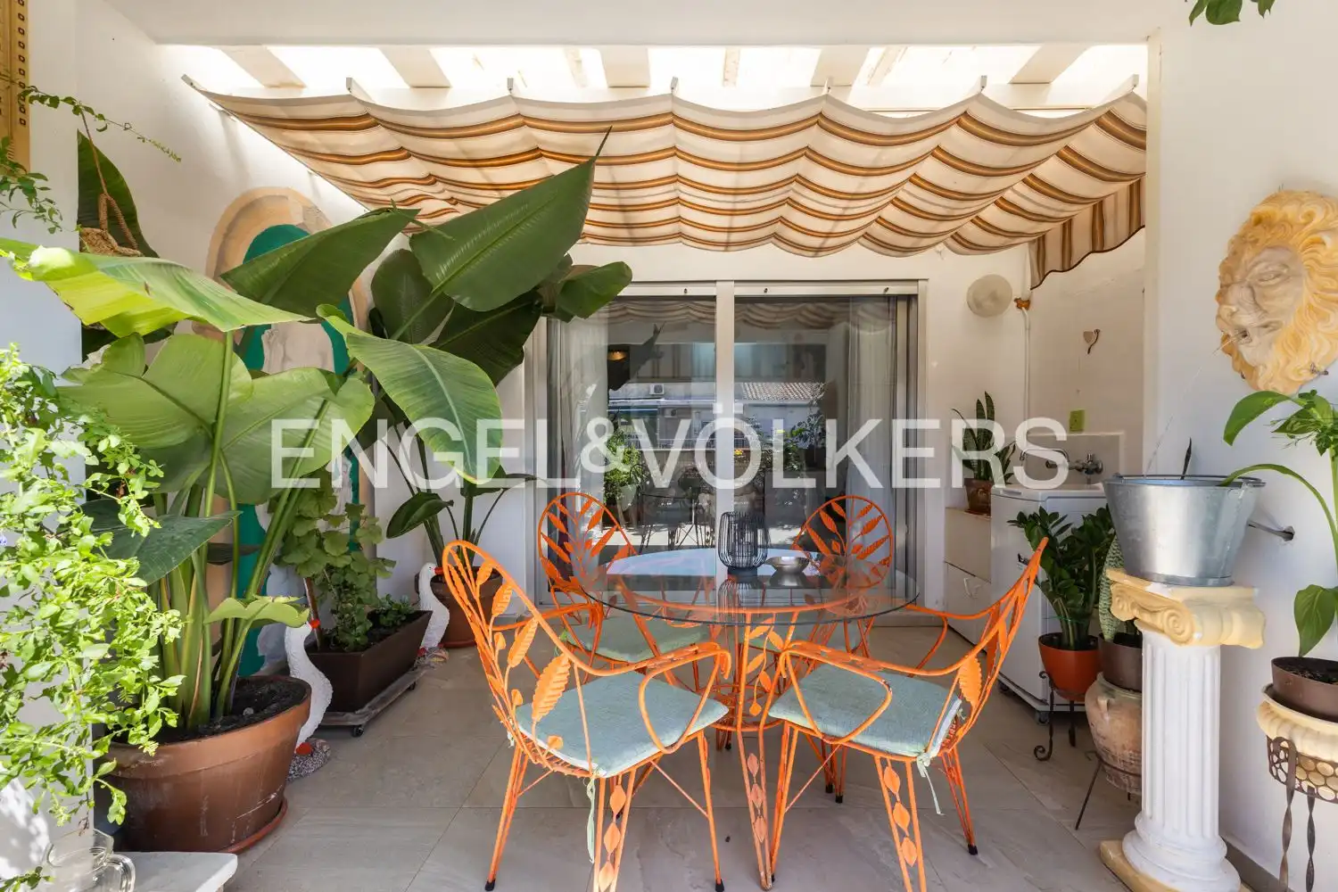 Terraza de Piso de alquiler en Cullera con Calefacción, Terraza y Amueblado