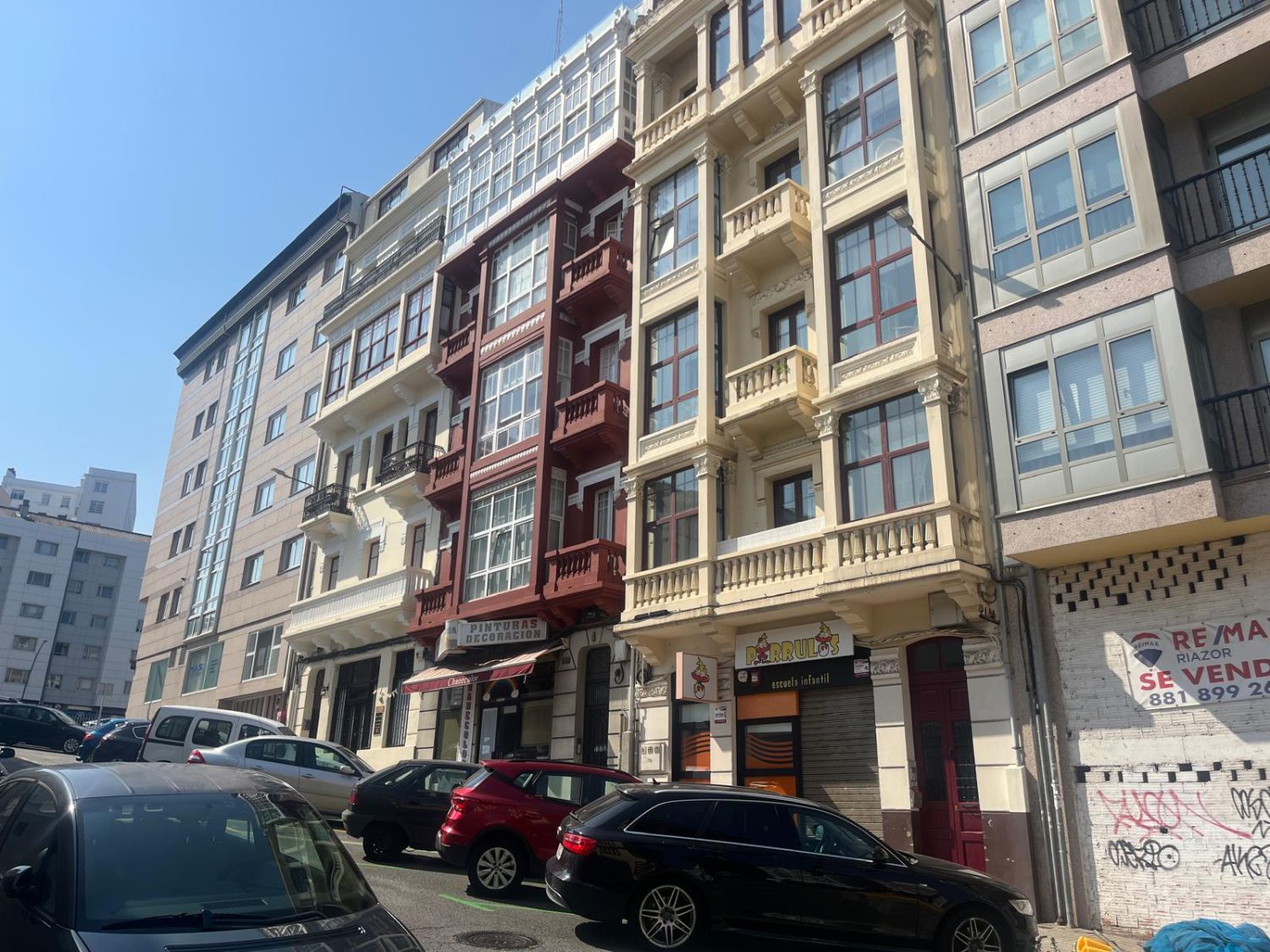 Vista exterior de Piso en venta en A Coruña Capital 