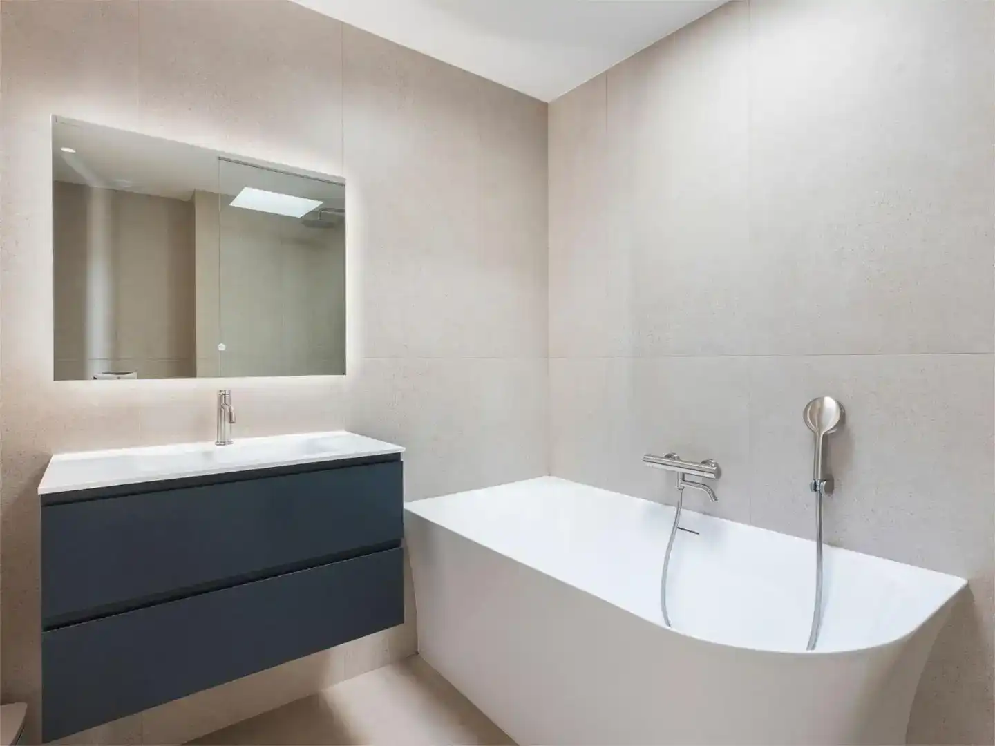 Bany de Casa o xalet de lloguer en Sitges amb Aire condicionat, Piscina i Balcó