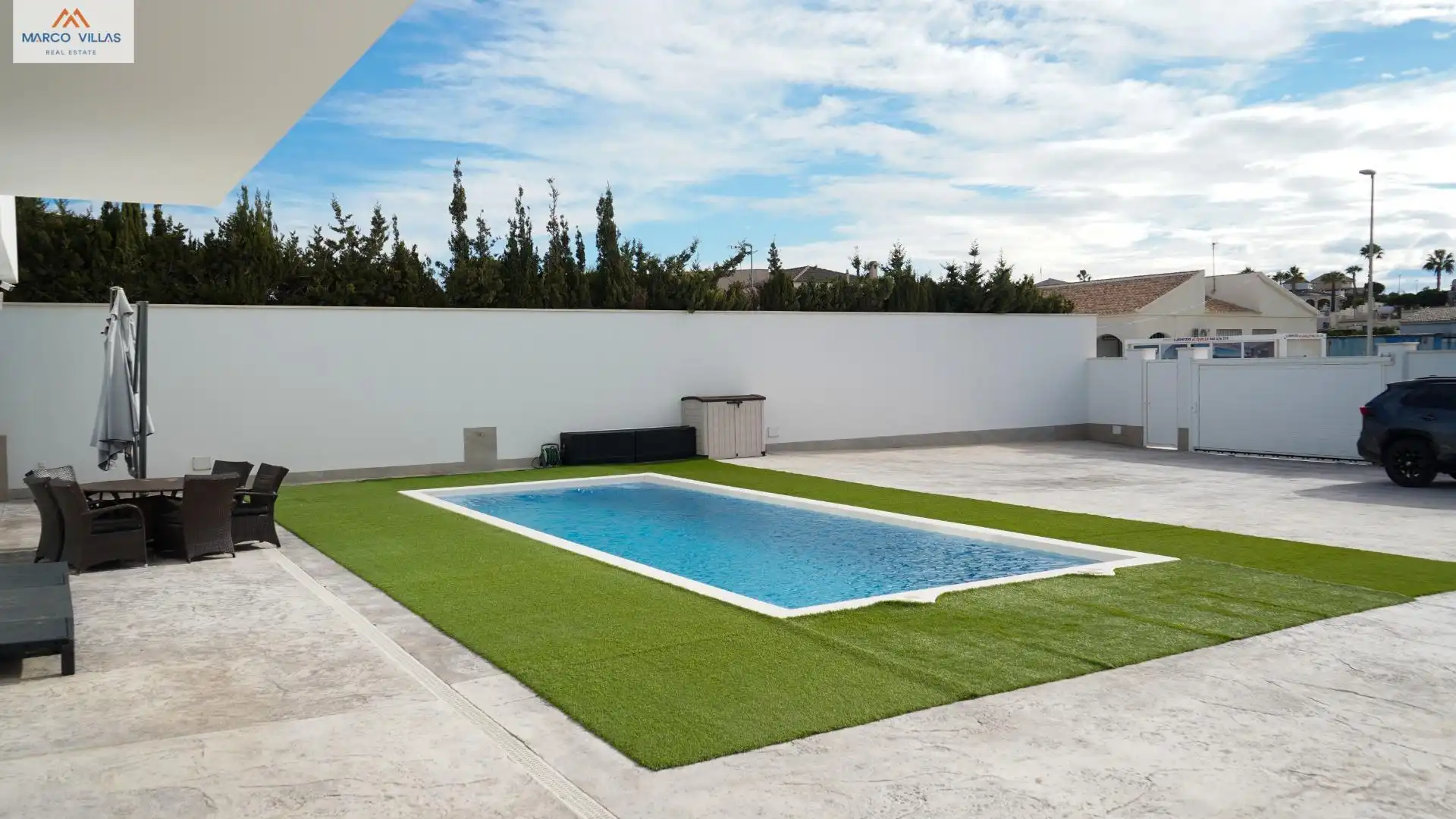 Piscina de Casa o chalet en venta en San Fulgencio con Aire acondicionado, Jardín privado y Piscina