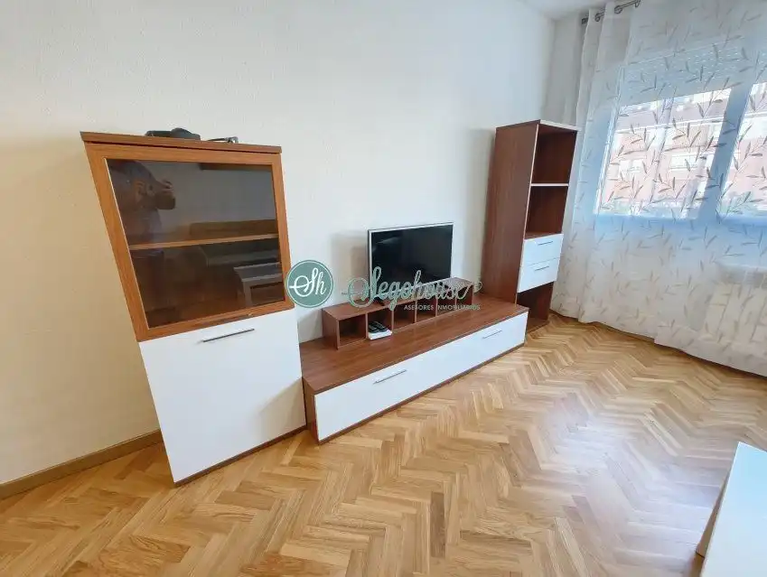 Wohnzimmer von Wohnung zur Miete in Segovia mit Heizung, Parkett und Terrasse