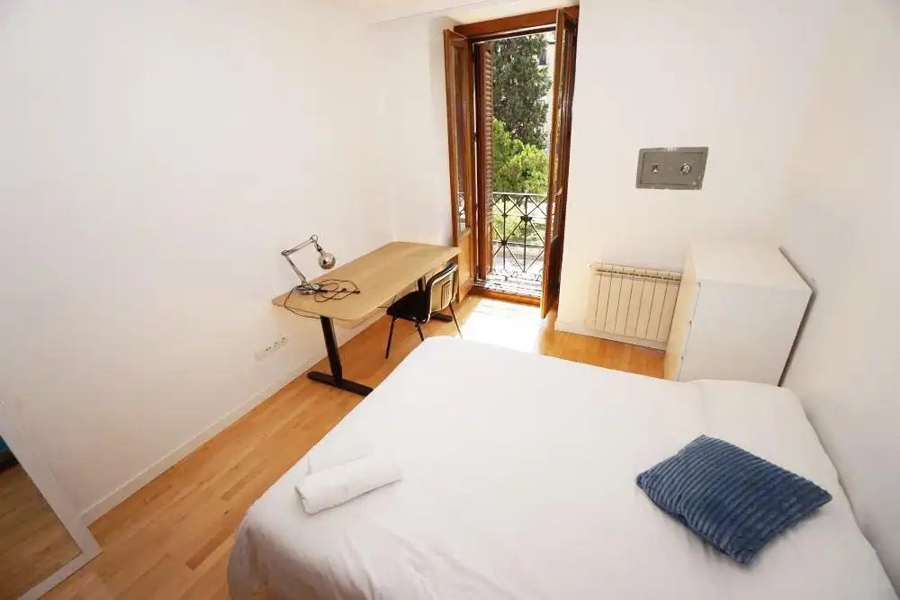 Habitación de Piso de alquiler en Madrid con Calefacción y Amueblado