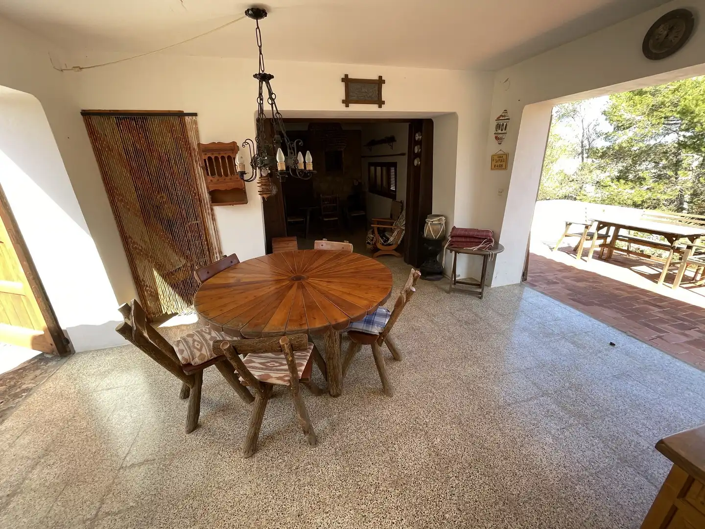 Menjador de Casa o xalet en venda en Formentera amb Jardí privat, Terrassa i Piscina