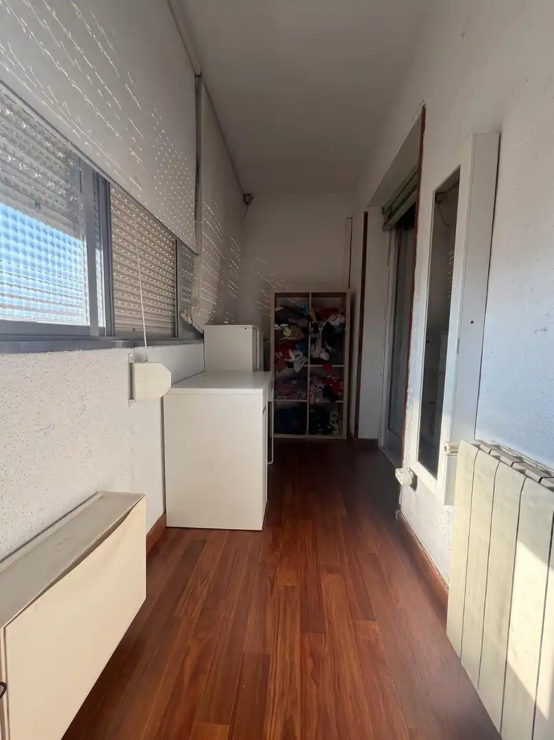 Balcony of Flat for sale in Madrid  with Air Conditioner, Heating and Terrace
