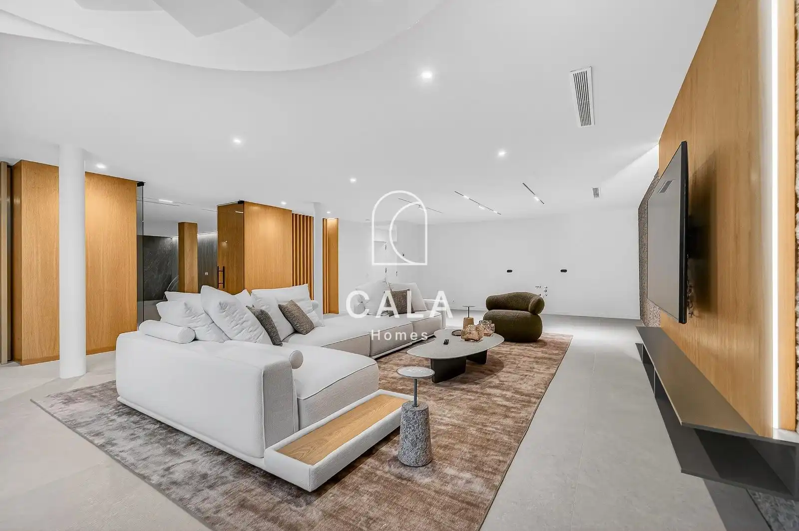 Sala d'estar de Casa o xalet en venda en Guía de Isora amb Aire condicionat, Calefacció i Terrassa
