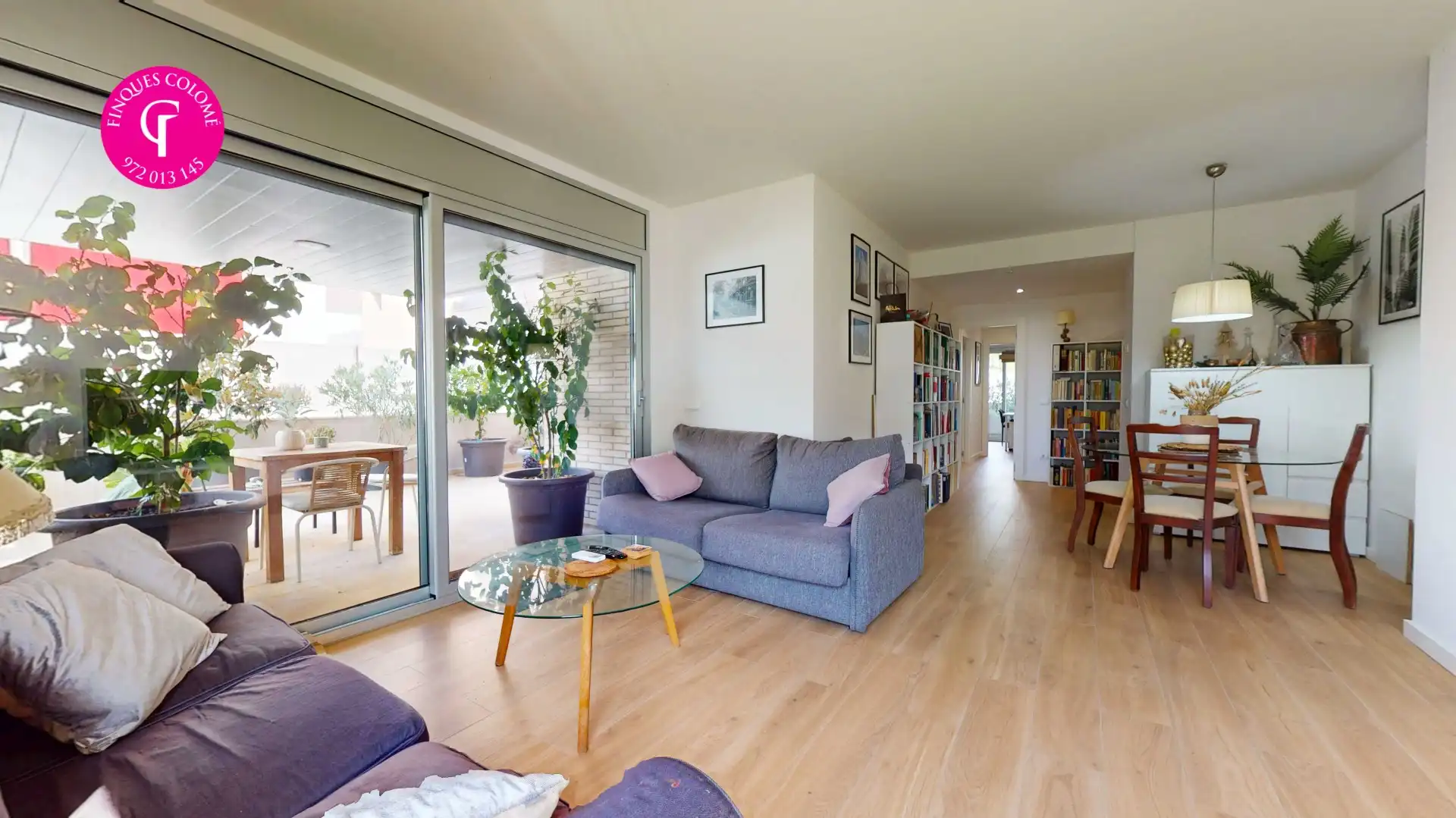 Sala d'estar de Planta baixa en venda en Salt amb Aire condicionat, Calefacció i Terrassa