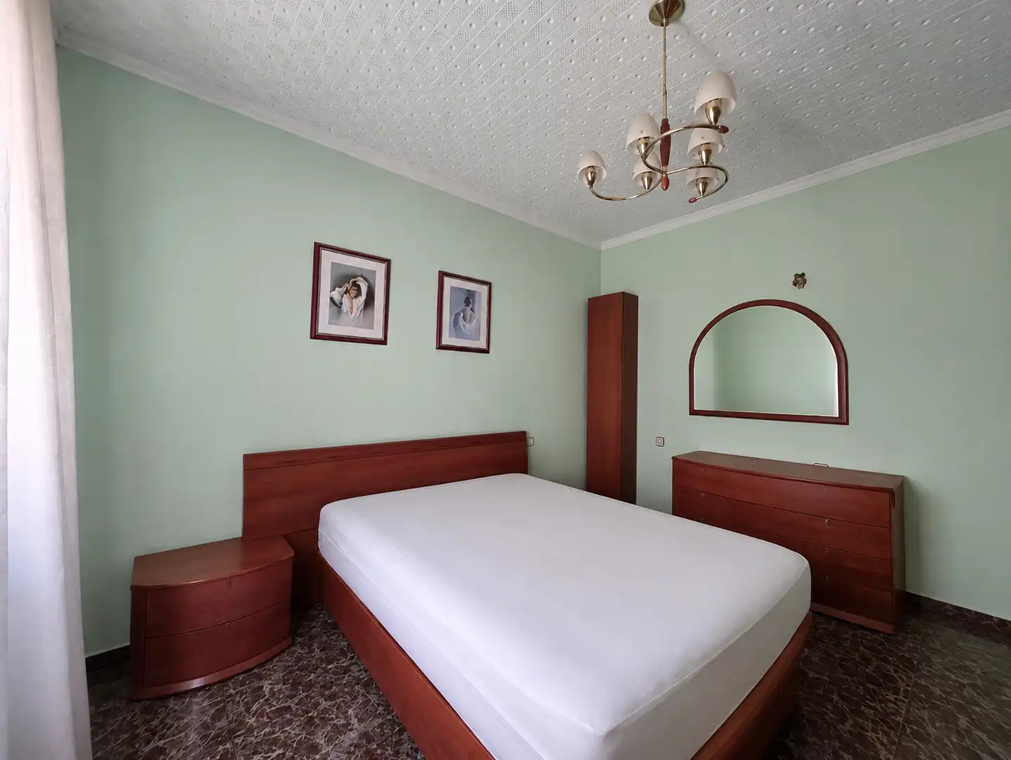 Bedroom of Flat for sale in Sabadell  with Heating, Furnished and Oven