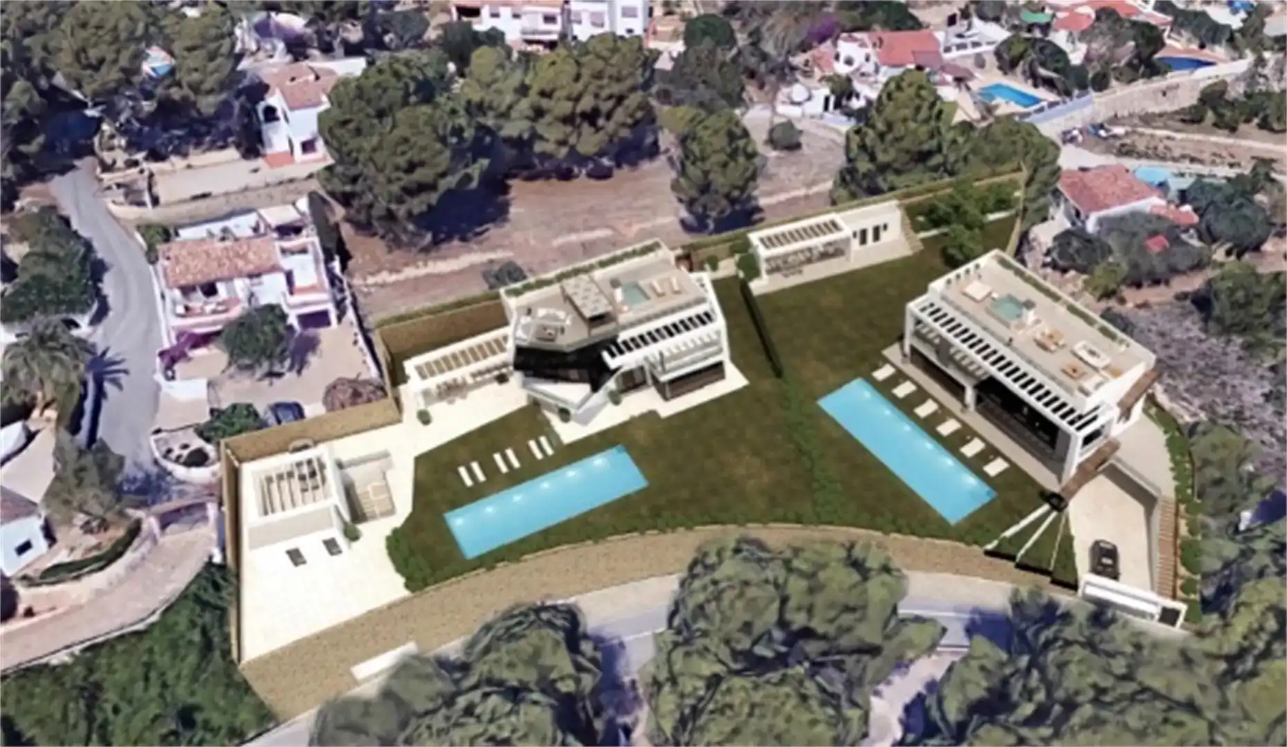 Vista exterior de Terreno en venta en Benissa