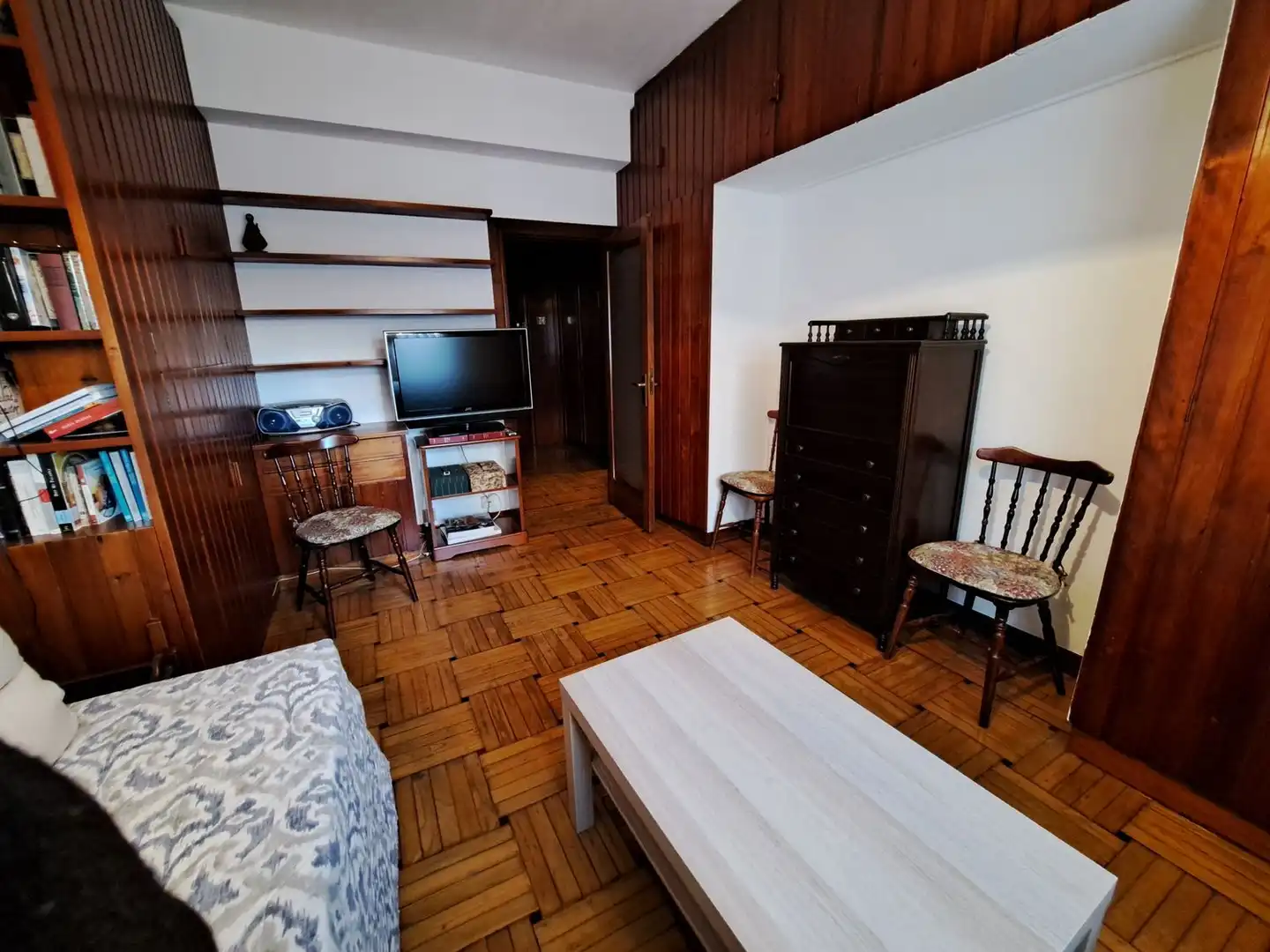 Wohnzimmer von Wohnung zum Verkauf in Gijón  mit Heizung, Terrasse und Schwimmbad