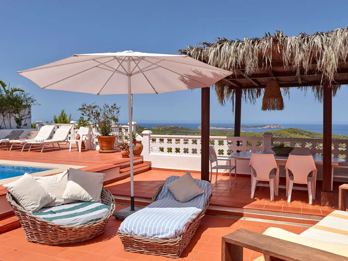 Terraza de Casa o chalet en venta en Sant Josep de sa Talaia con Aire acondicionado, Calefacción y Jardín privado