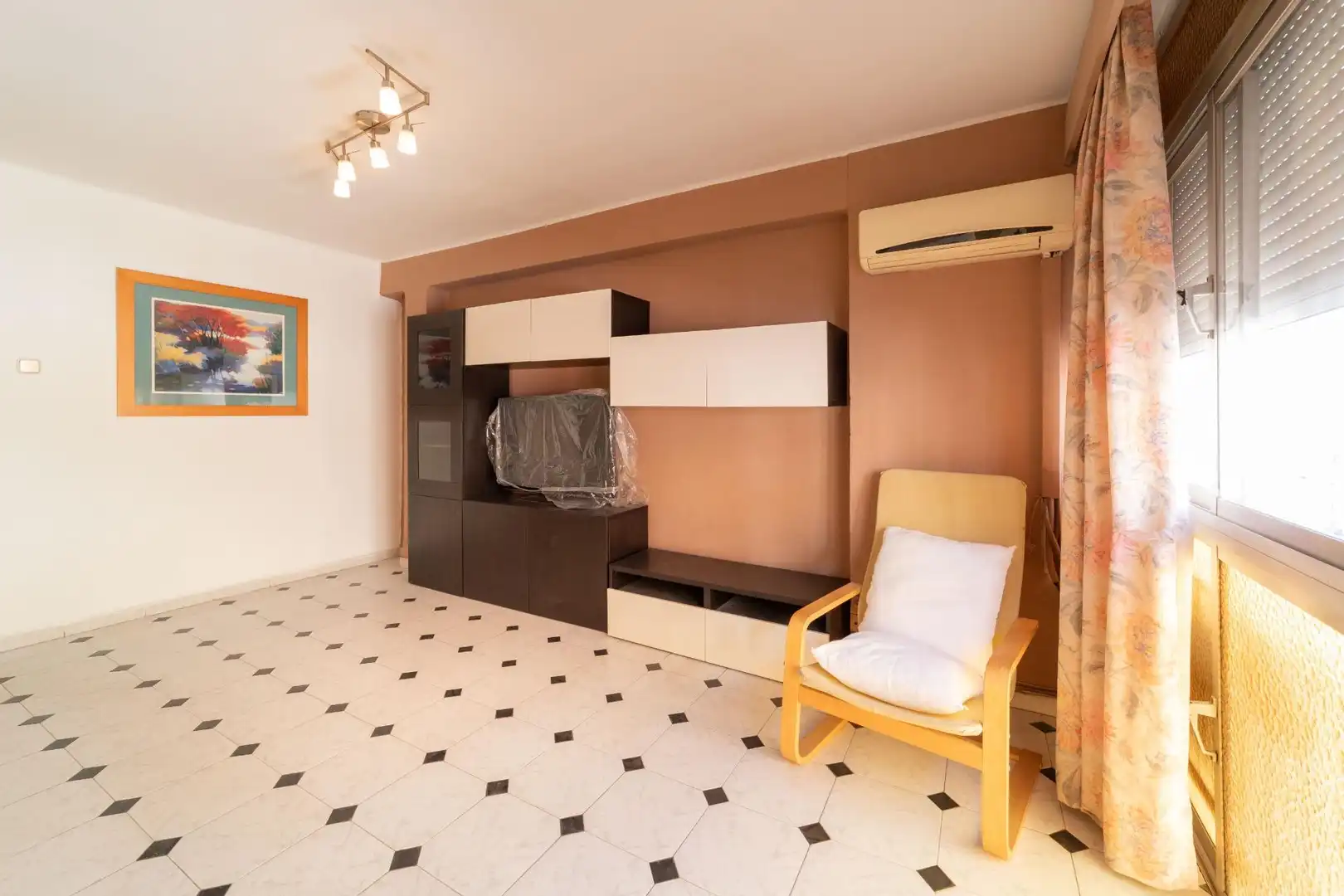 Living room of Flat for sale in Málaga  with Furnished