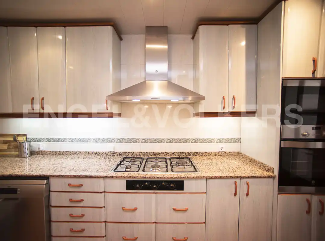 Kitchen of Flat for rent in Barcelona  with Air Conditioner, Heating and Parquet flooring