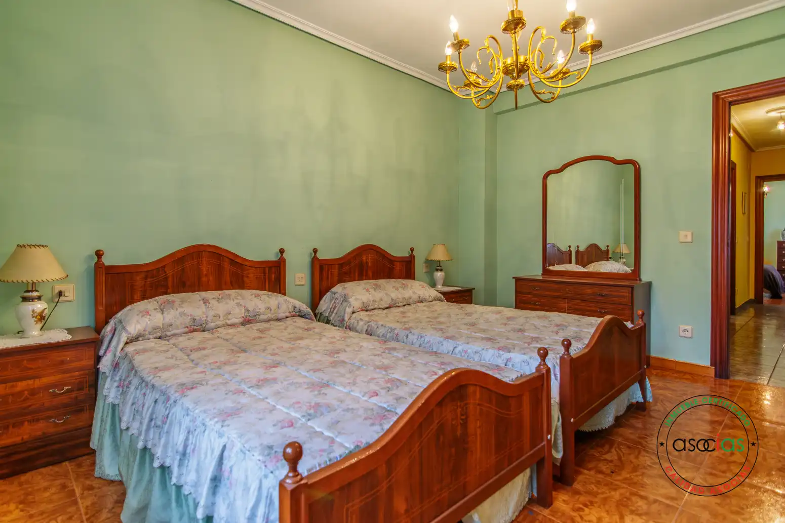 Bedroom of Attic for sale in Langreo  with Heating and Furnished