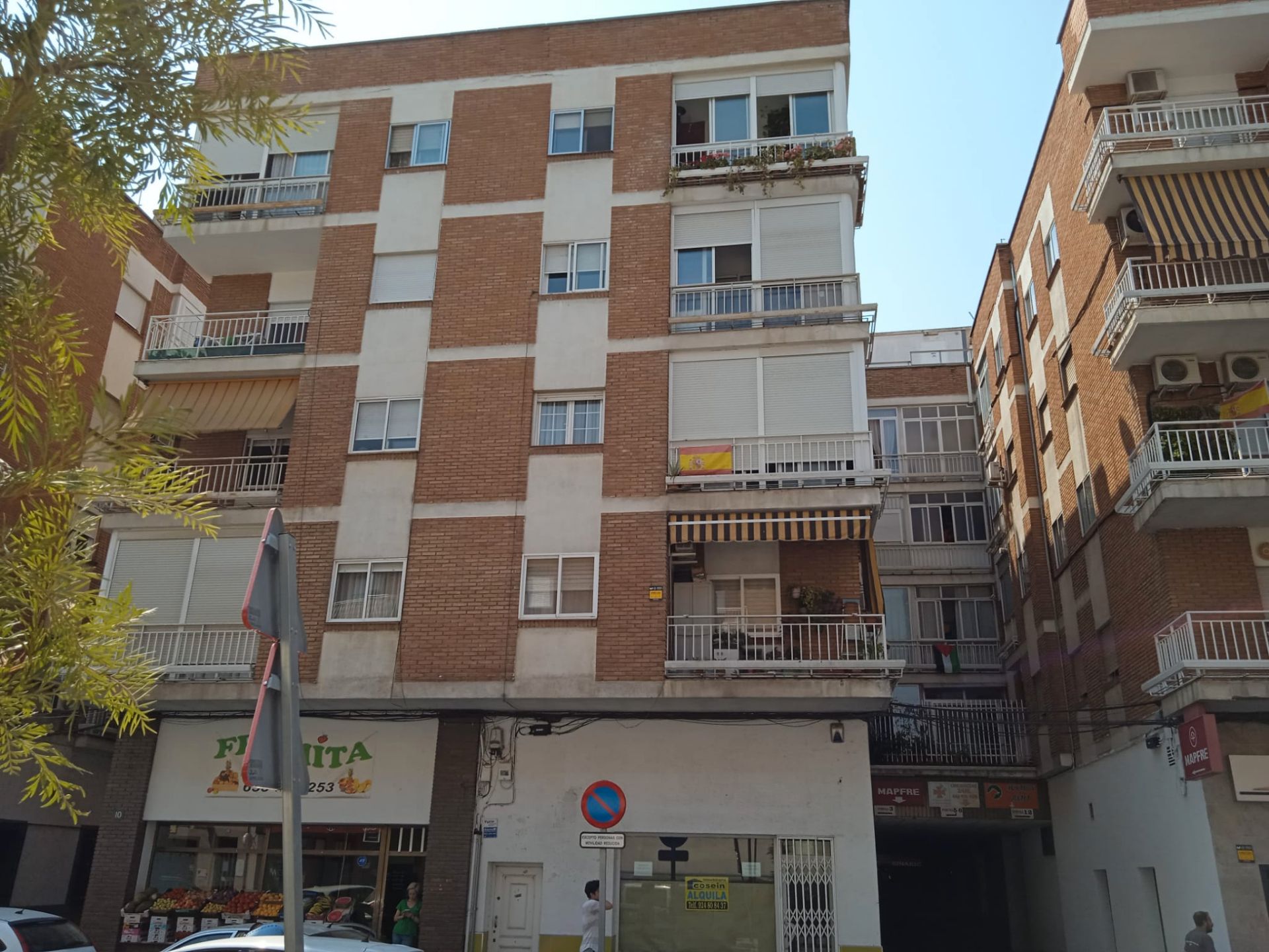 Vista exterior de Piso en venta en Don Benito con Aire acondicionado, Calefacción y Balcón