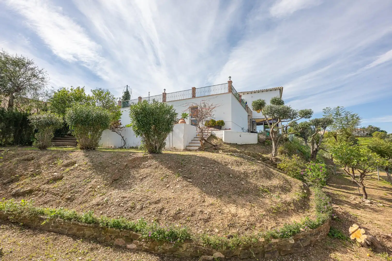 Jardí de Casa o xalet en venda en Mijas amb Aire condicionat, Calefacció i Jardí privat