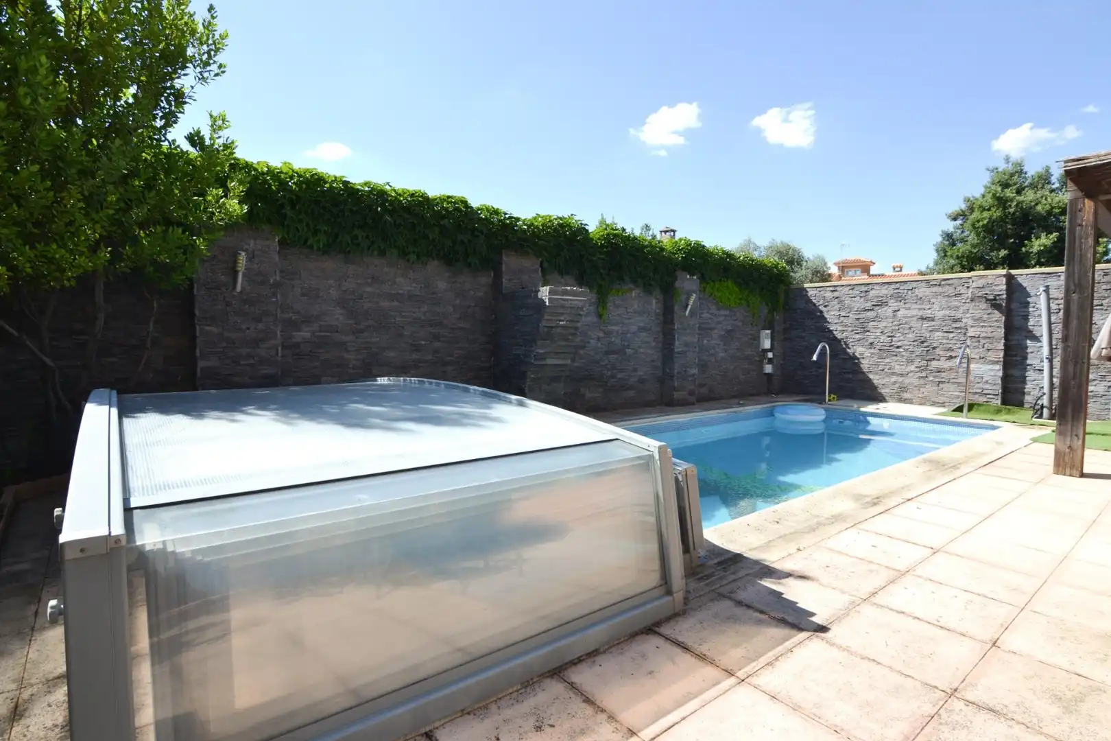 Swimming pool of Detached homes for sale in Griñón  with Heating, Private garden and Terrace