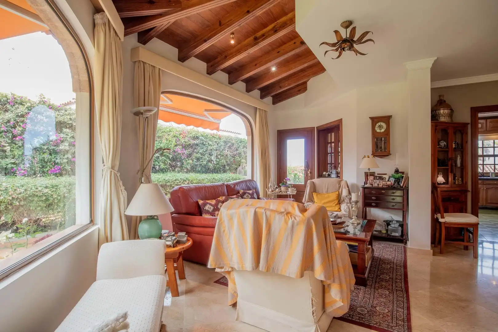 Living room of Houses for sale in Puerto de la Cruz  with Terrace and Furnished