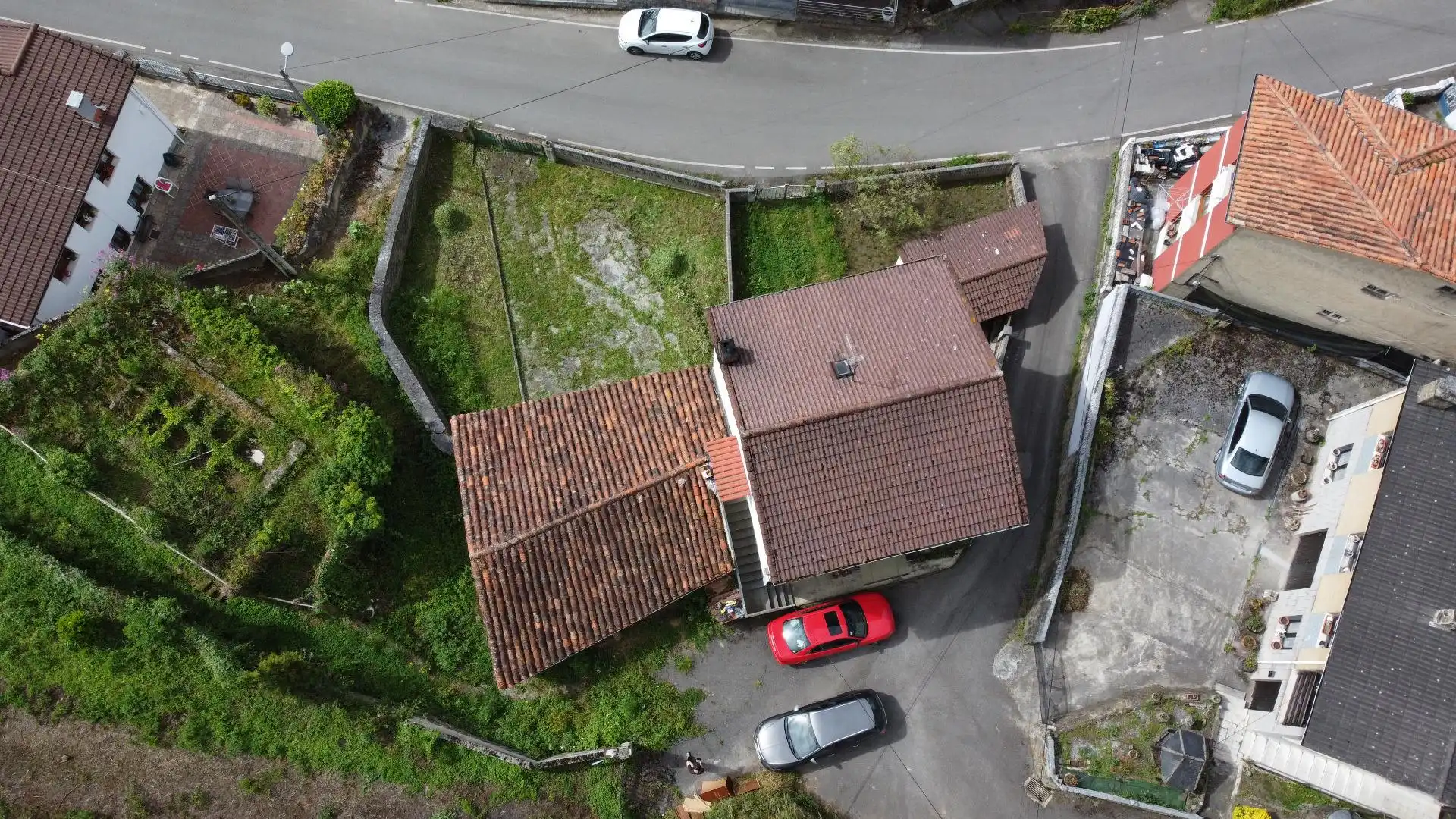 Vista exterior de Garaje en venta en Aller
