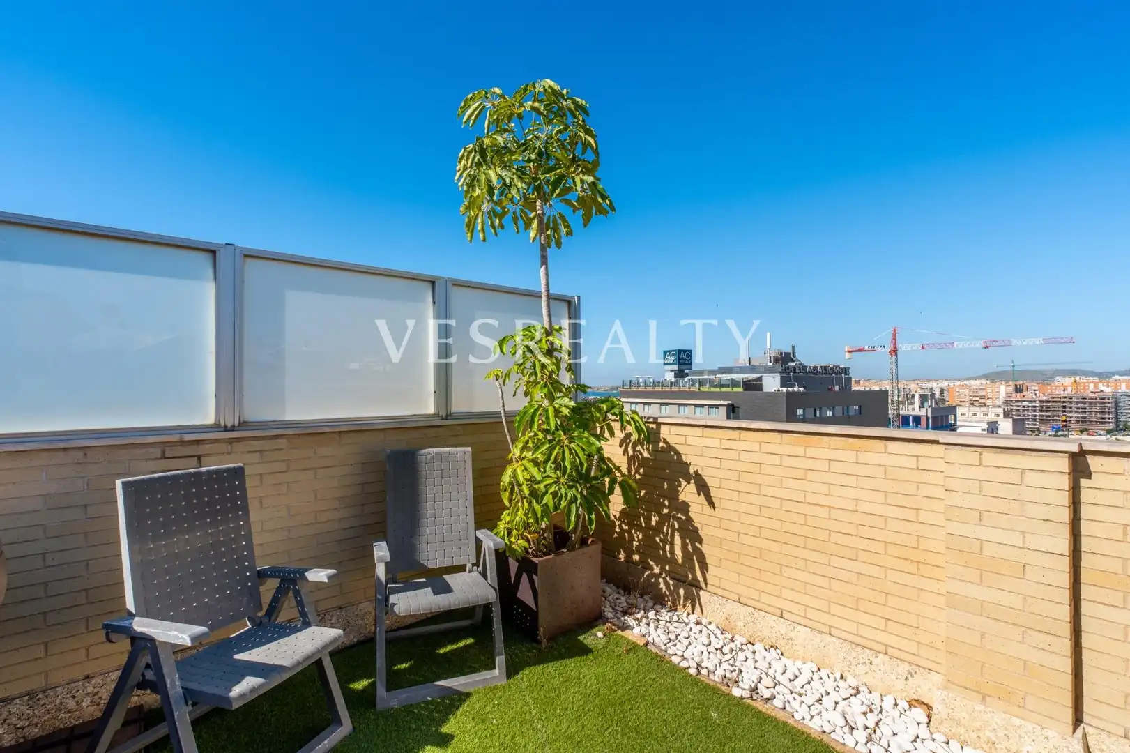 Terraza de Ático en venta en Alicante / Alacant con Aire acondicionado, Calefacción y Terraza