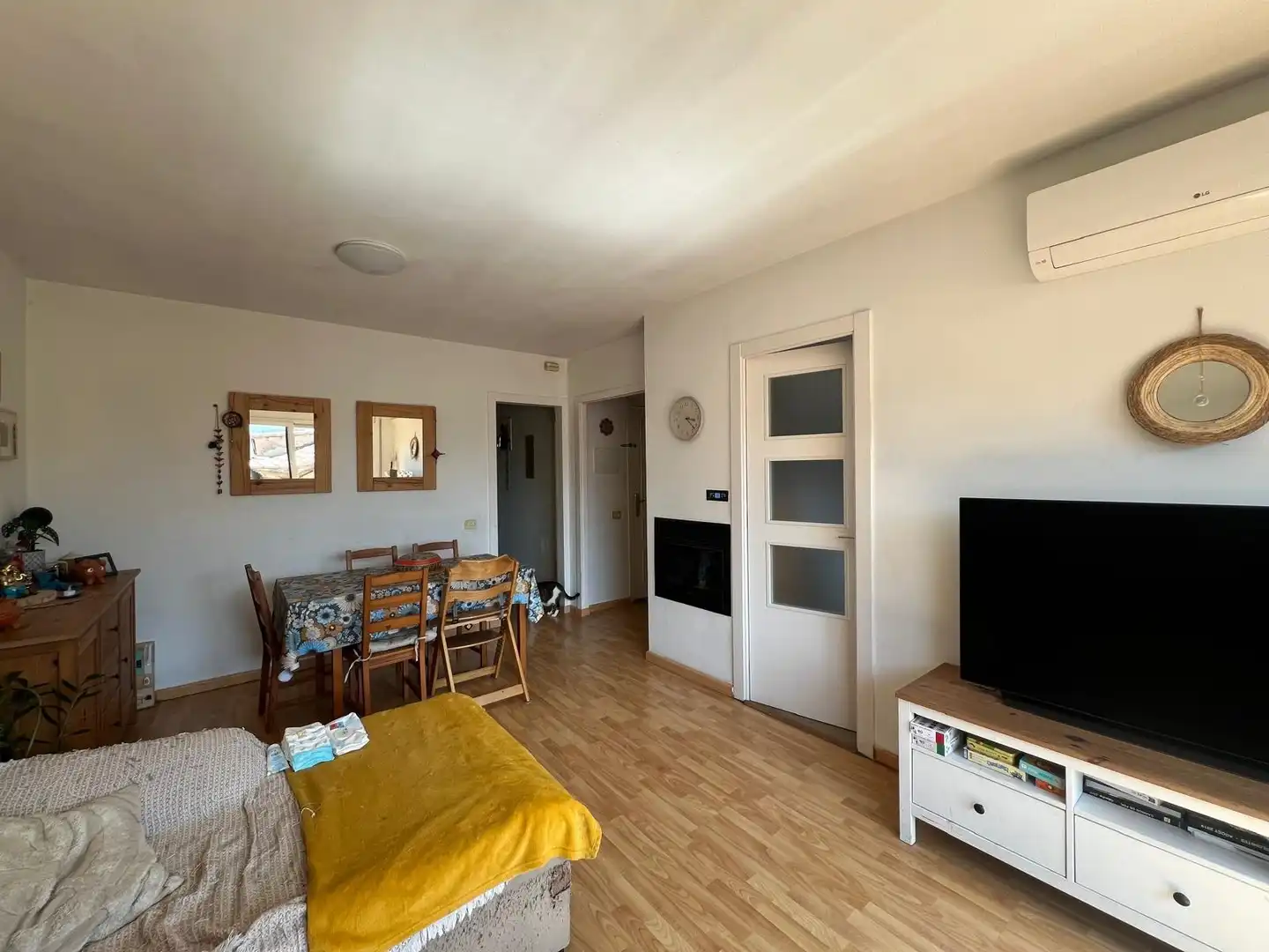 Sala de estar de Piso en venta en Igualada con Aire acondicionado, Calefacción y Terraza