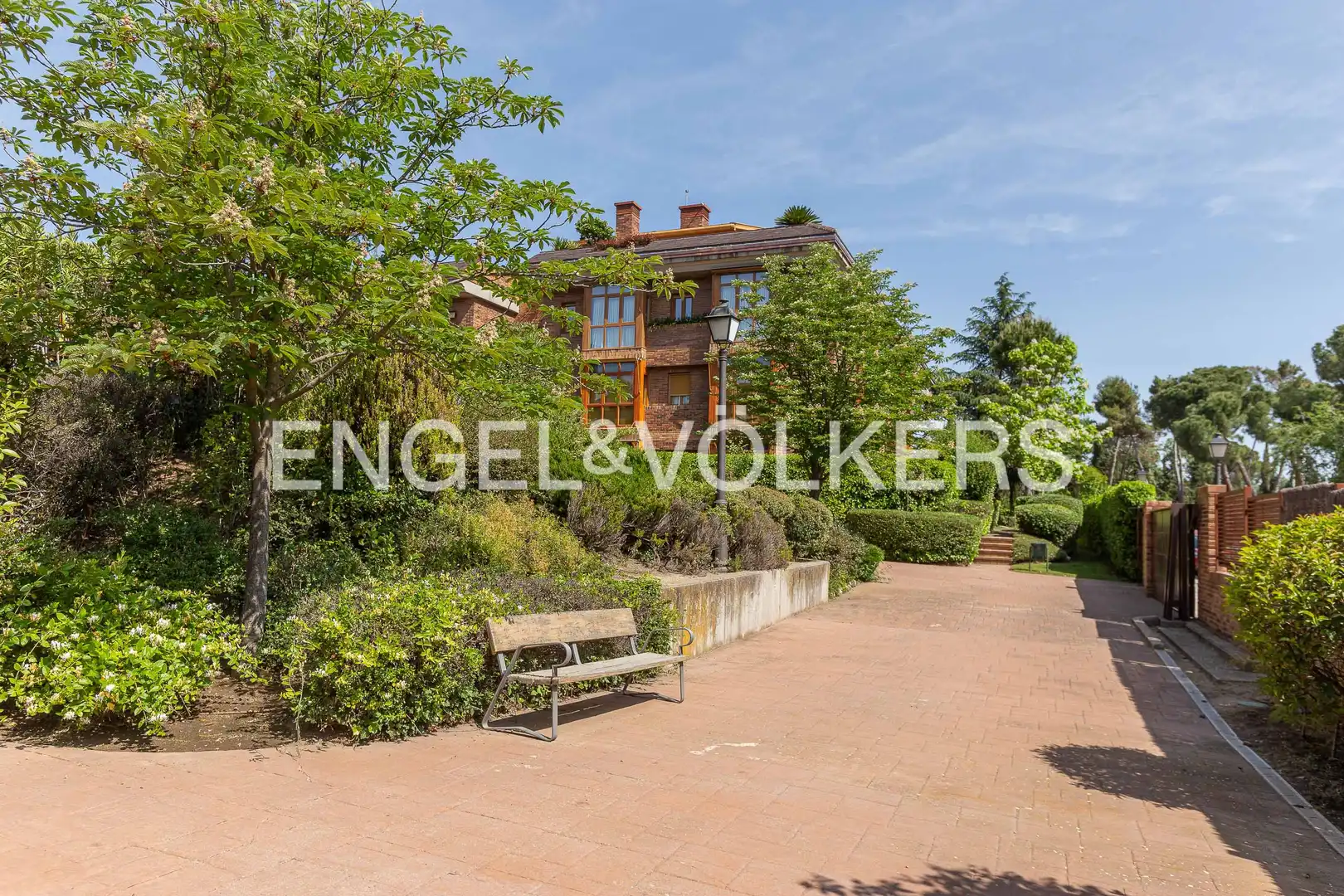 Terrace of Apartments for rent in Madrid  with Air Conditioner, Heating and Private garden
