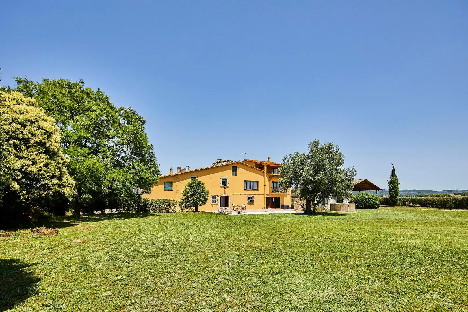 Vista exterior de Finca rústica en venta en Cassà de la Selva con Jardín privado, Terraza y Trastero