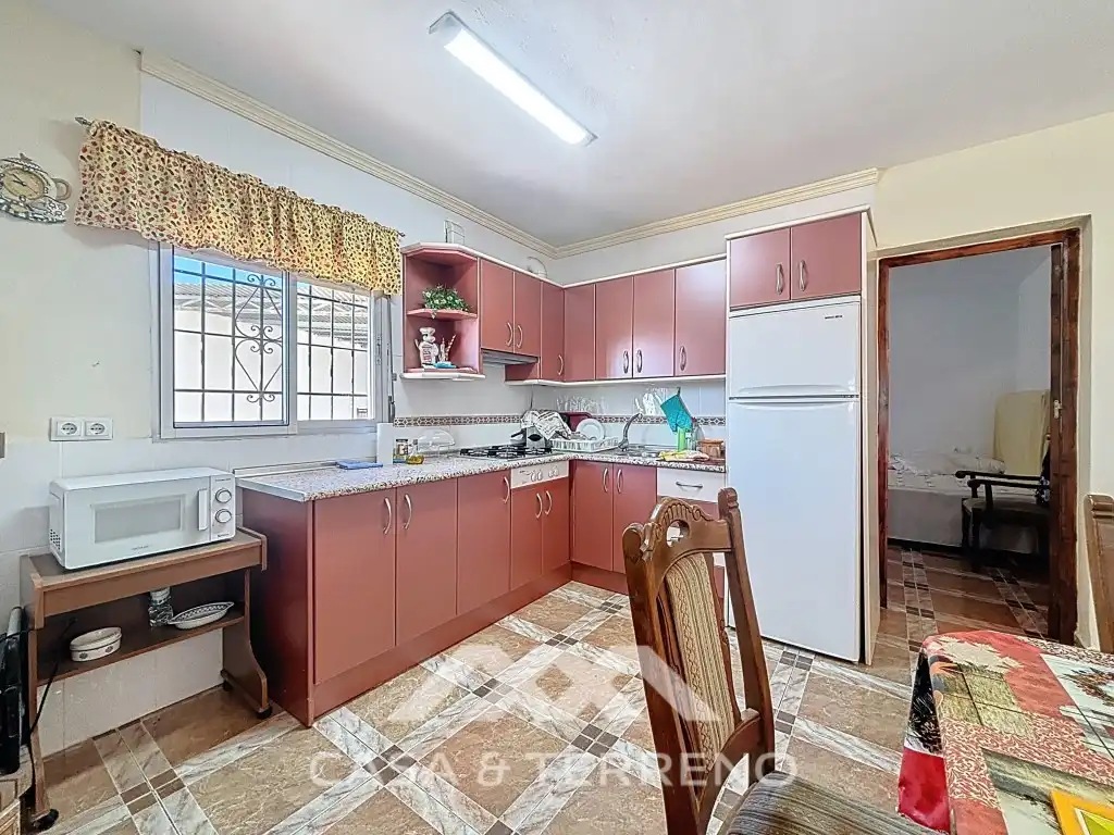 Cocina de Casa o chalet en venta en Macharaviaya con Aire acondicionado, Jardín privado y Terraza
