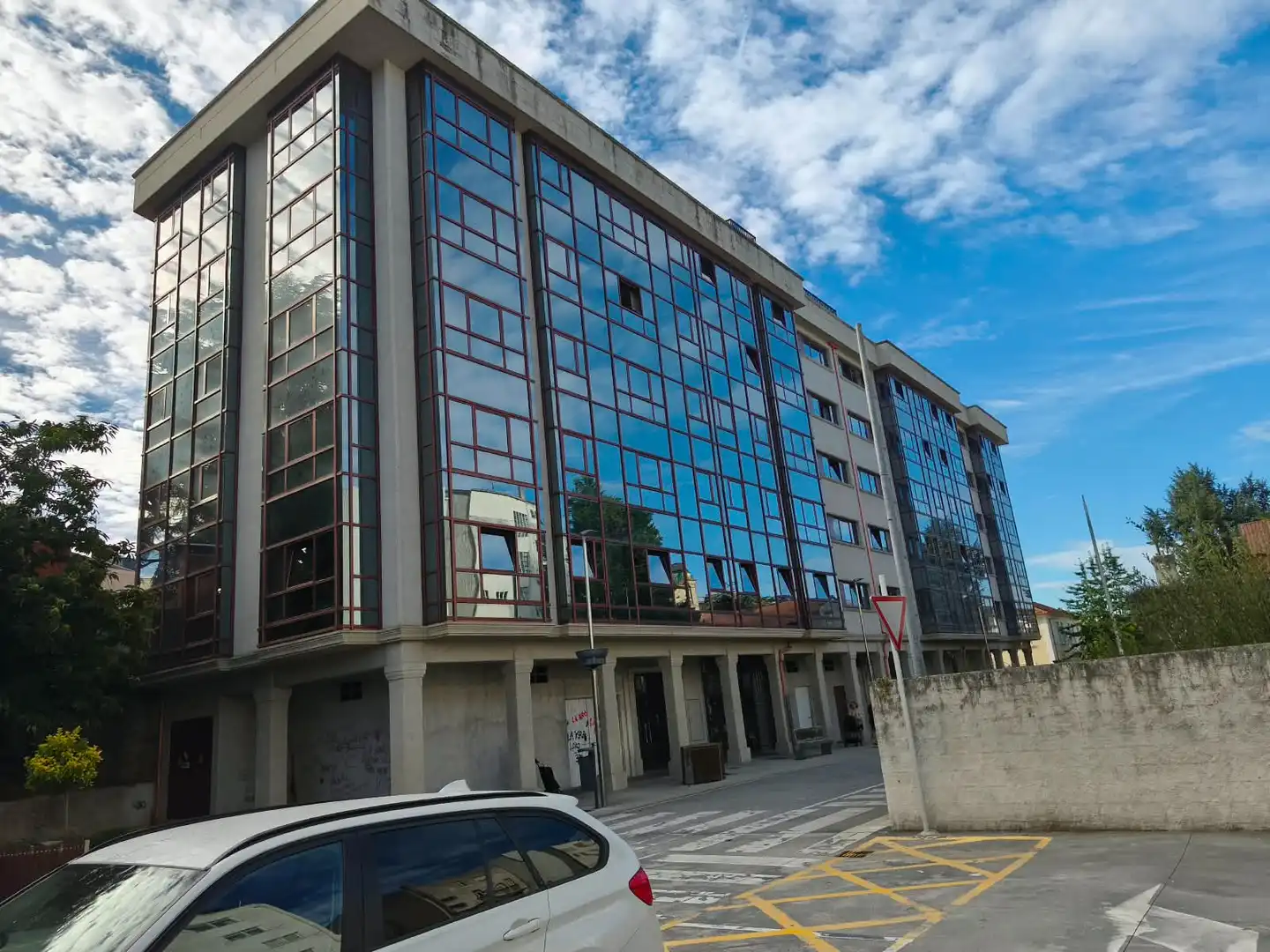Exterior view of Apartments for sale in Carballo  with Private garden and Balcony