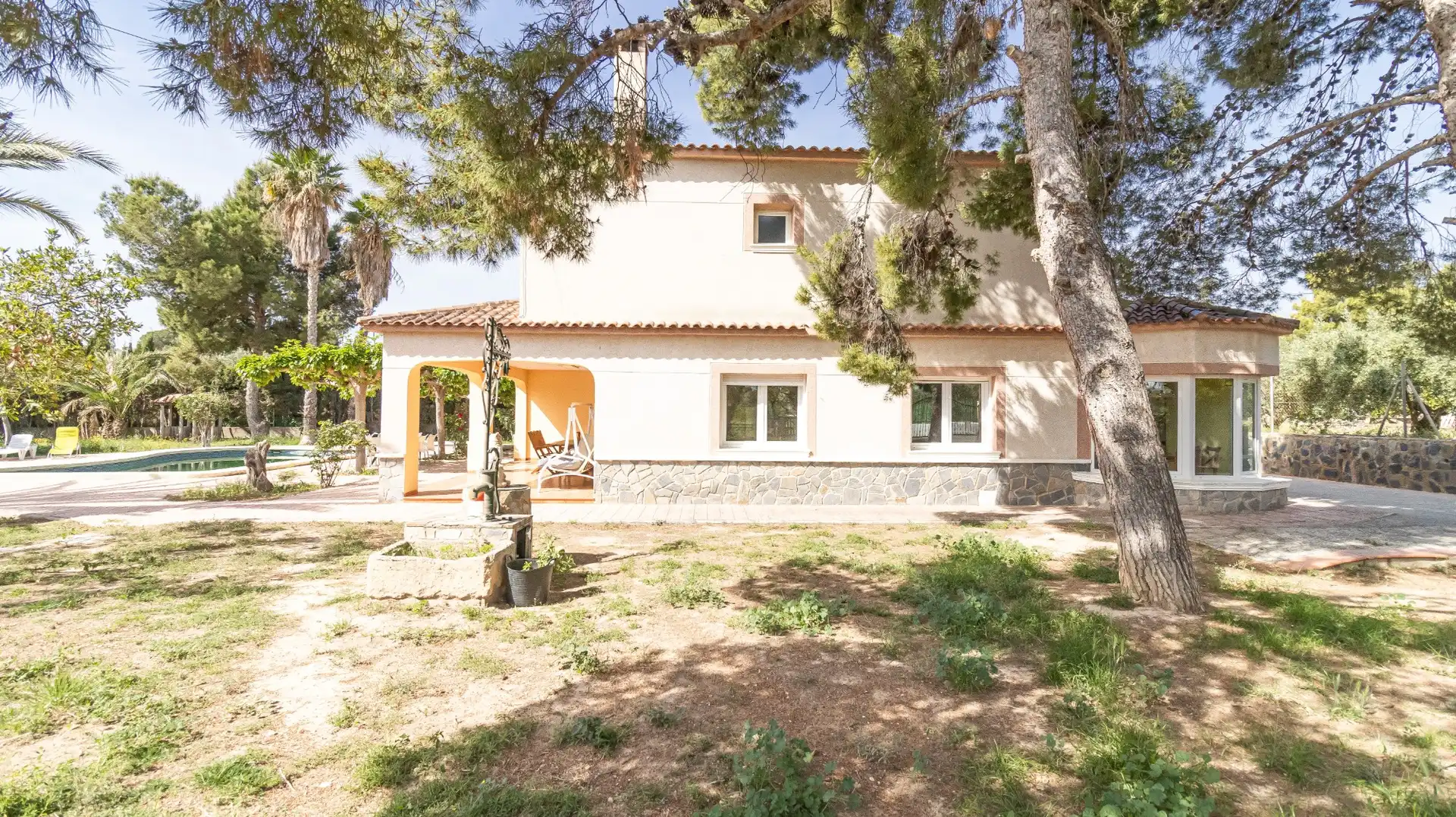 Vista exterior de Casa o chalet en venta en Elche / Elx con Aire acondicionado, Calefacción y Terraza