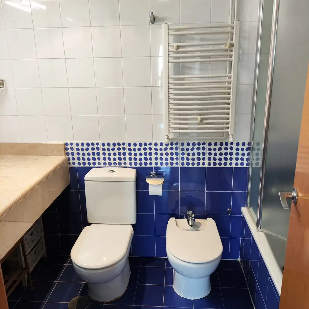 Bathroom of Apartments for rent in Valencia  with Air Conditioner, Furnished and Oven