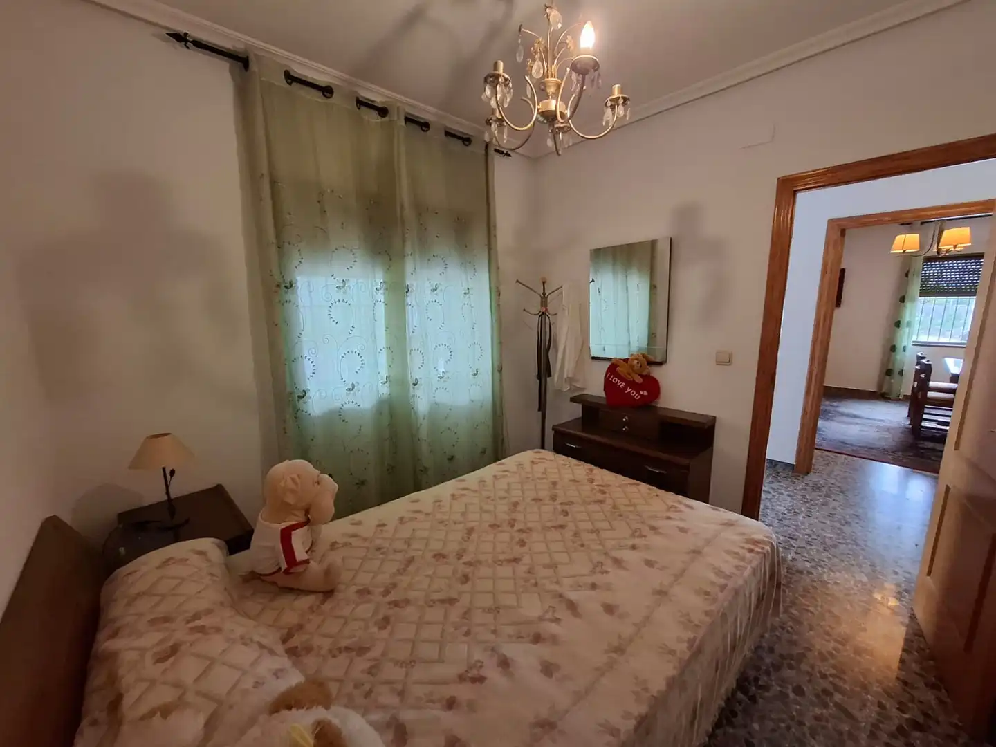 Dormitori de Casa o xalet en venda en Elche / Elx amb Jardí privat i Moblat