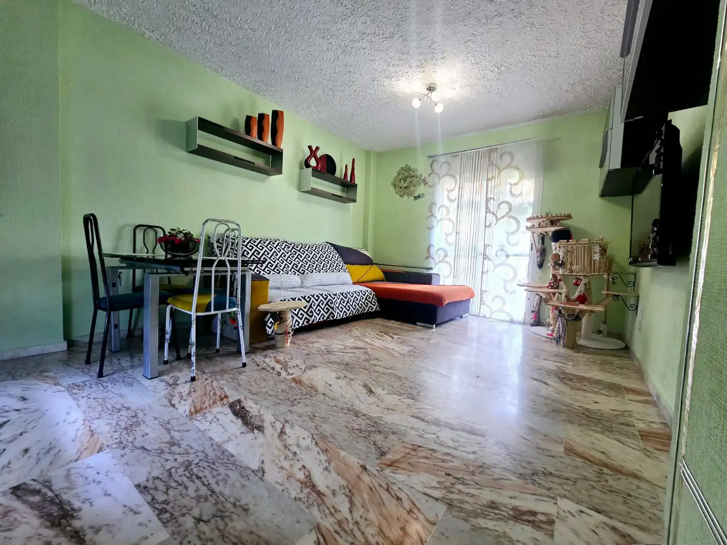 Wohnzimmer von Wohnung zum Verkauf in Sevilla mit Terrasse