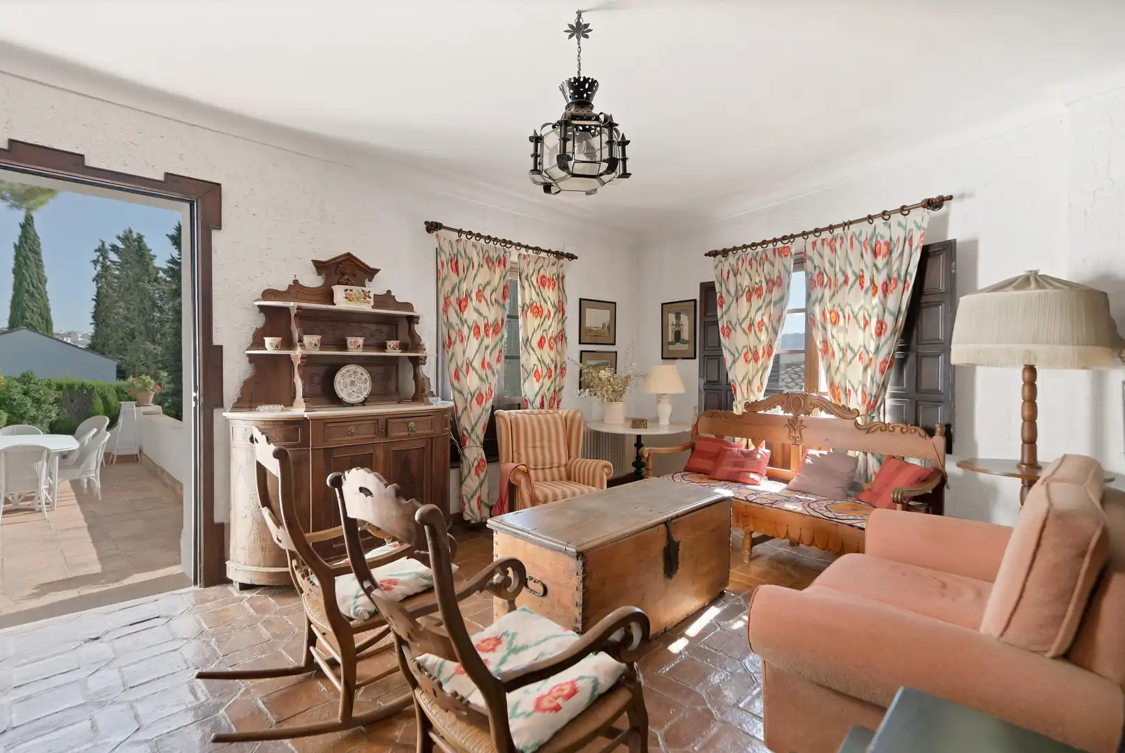 Sala de estar de Casa o chalet en venta en Ronda con Calefacción, Jardín privado y Terraza