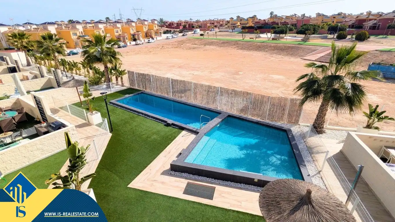 Swimming pool of Flat for sale in Algorfa  with Terrace, Storage room and Furnished