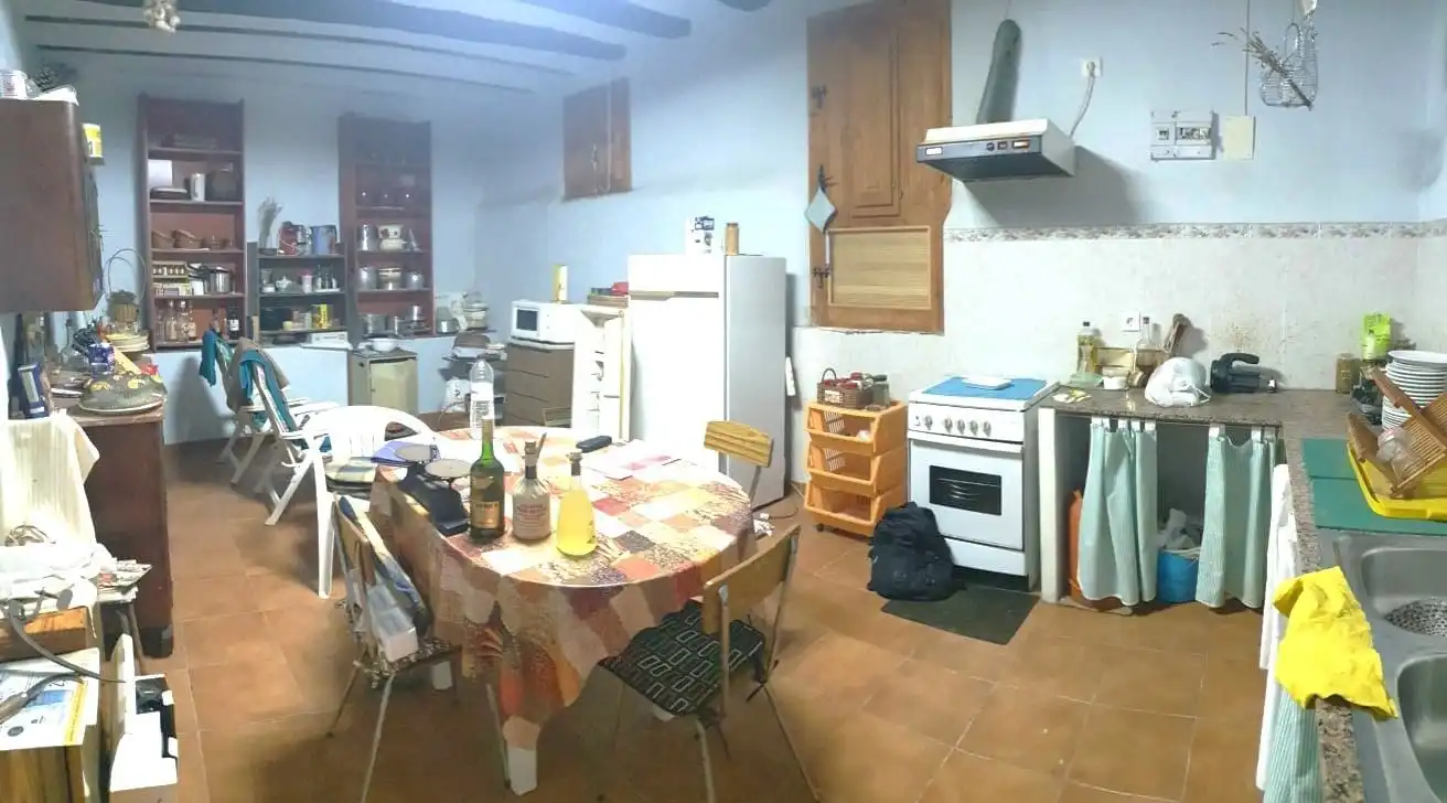 Cocina de Finca rústica en venta en Castejón de las Armas con Terraza, Trastero y Amueblado