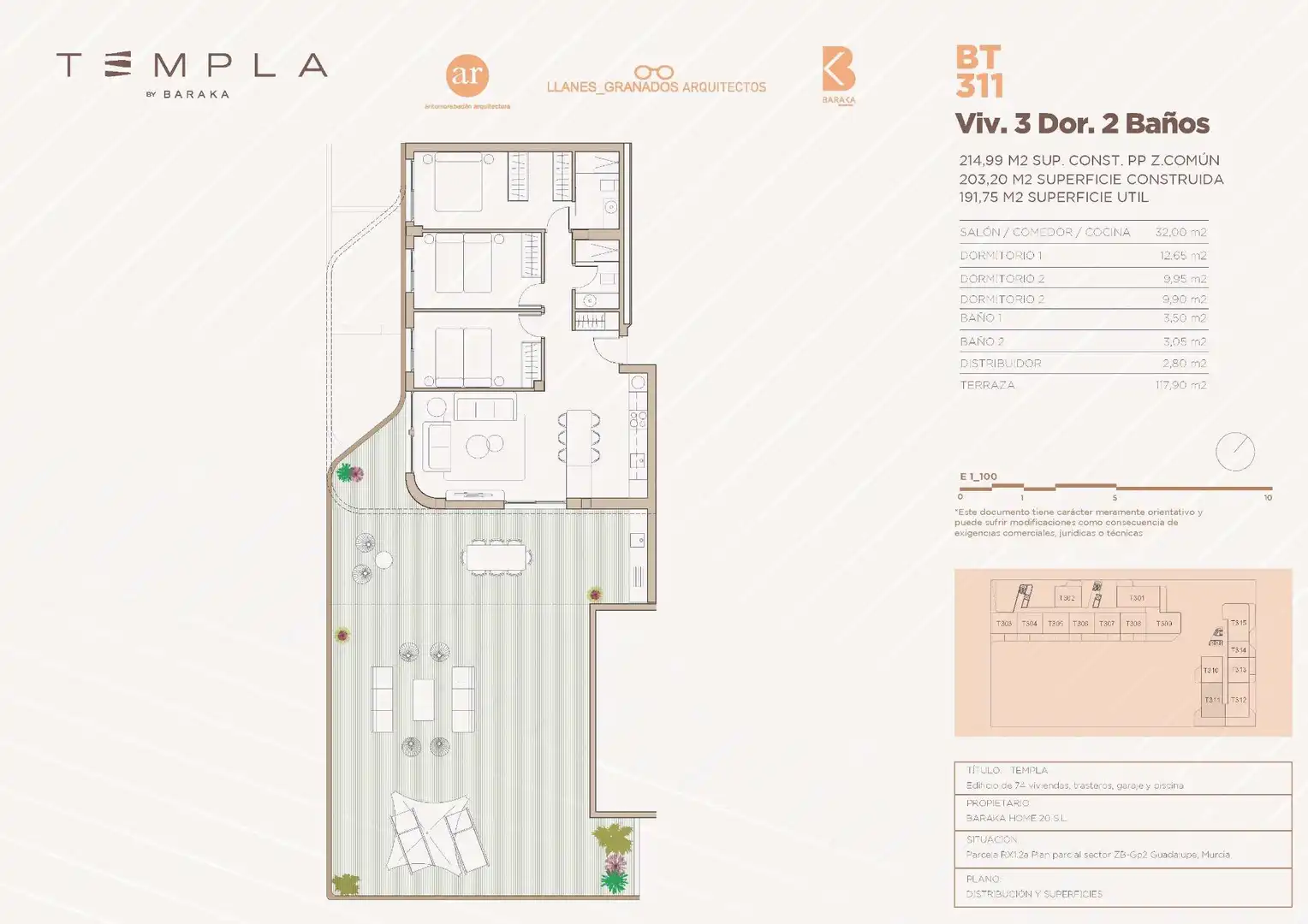 Attic for sale in Murcia  with Terrace, Storage room and Swimming Pool