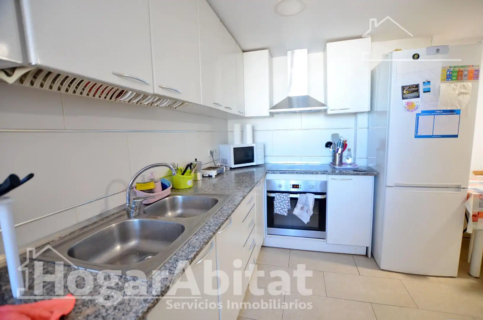 Küche von Wohnung zum Verkauf in Alicante / Alacant mit Klimaanlage, Heizung und Terrasse
