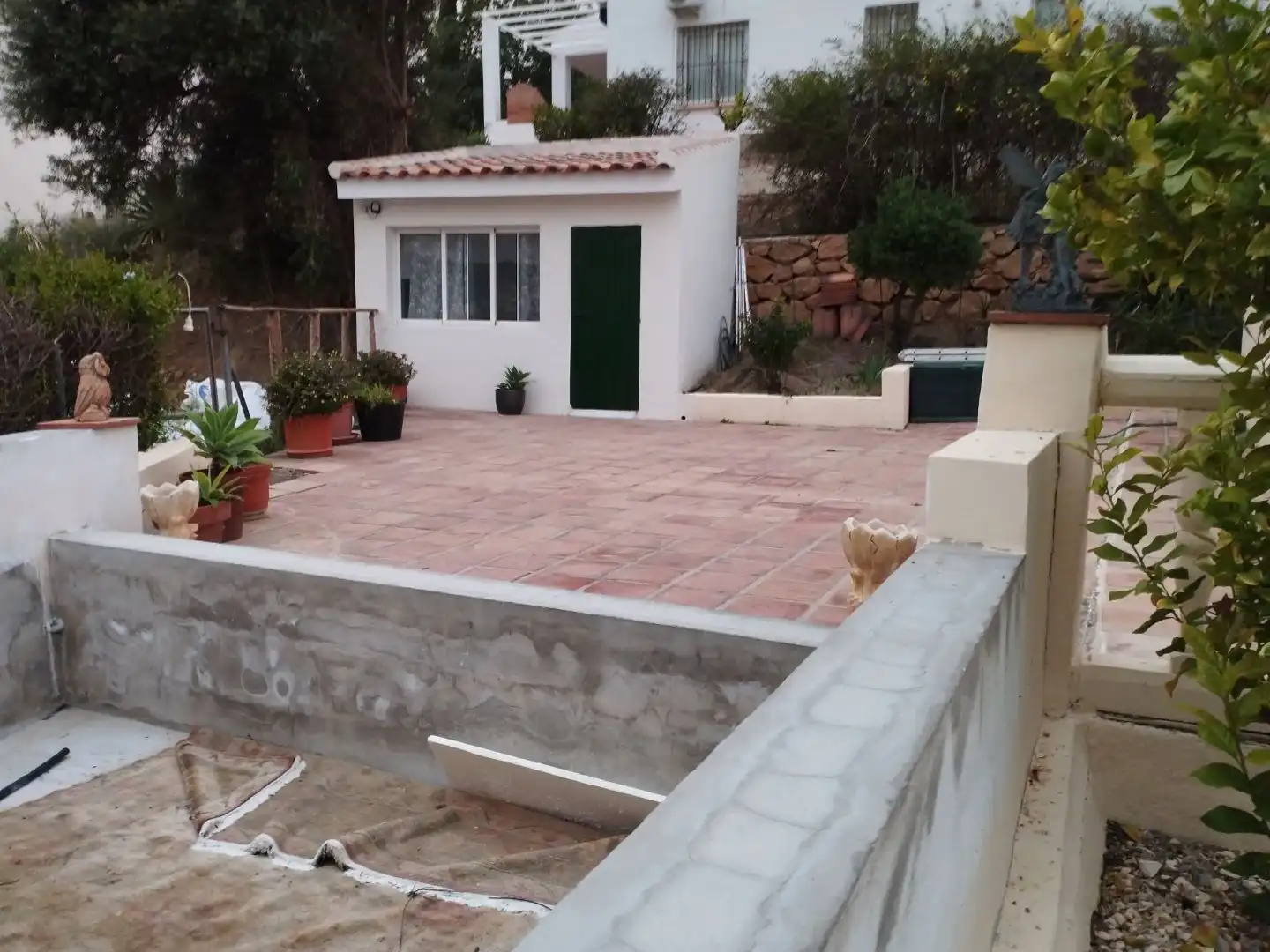 Terrassa de Casa o xalet de lloguer en Viñuela amb Aire condicionat, Calefacció i Jardí privat