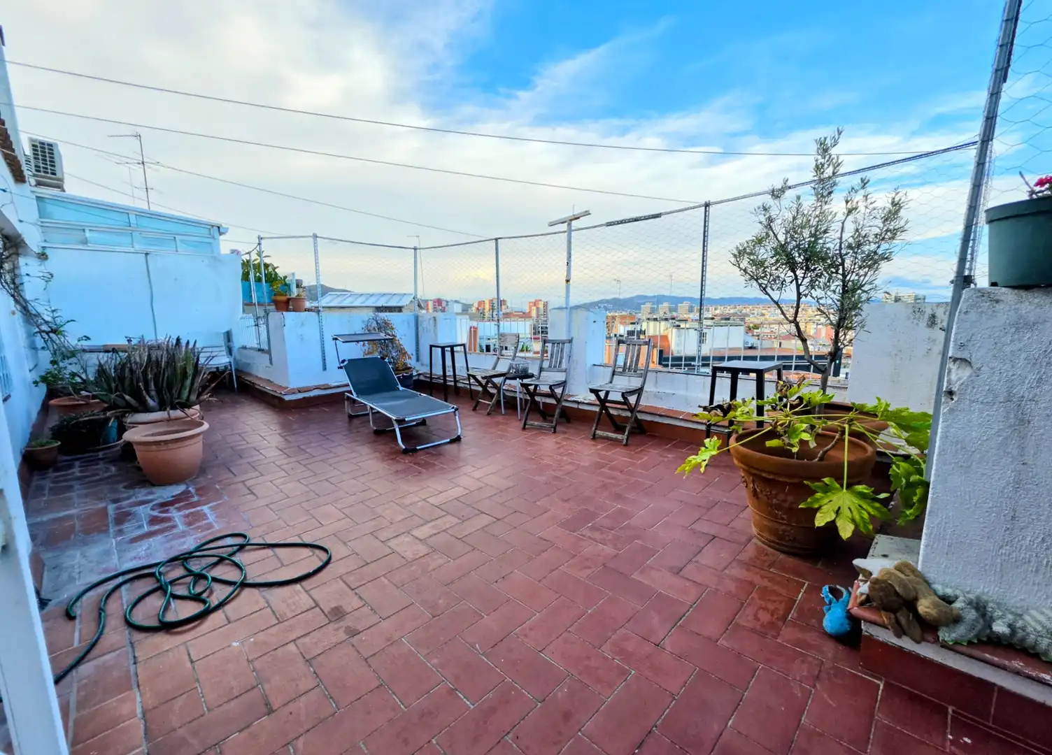 Terrace of Attic for sale in Barcelona  with Terrace, Furnished and Oven