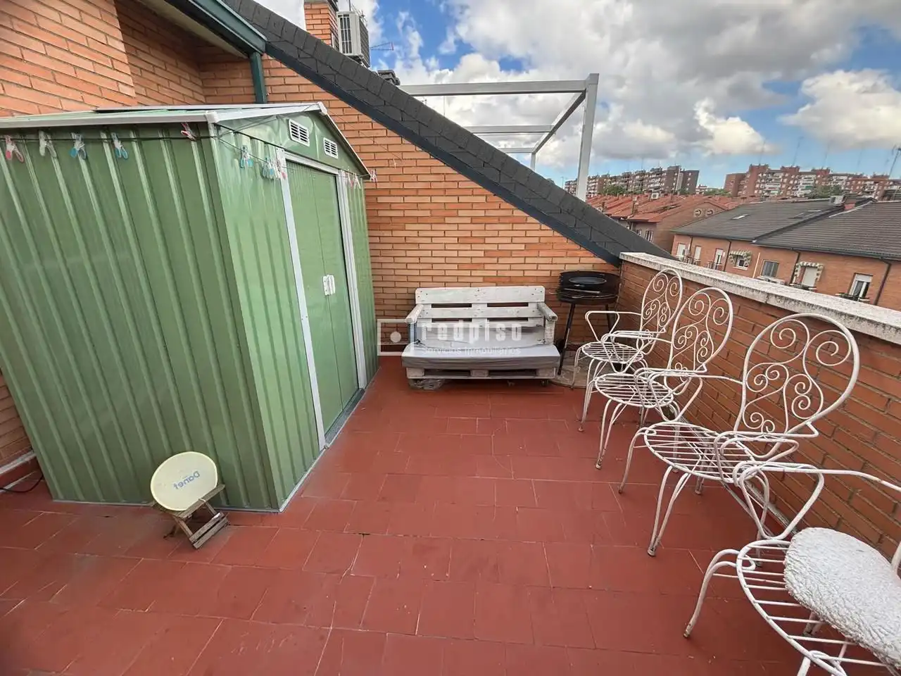Terraza de Casa o chalet en venta en Móstoles con Calefacción, Parquet y Terraza
