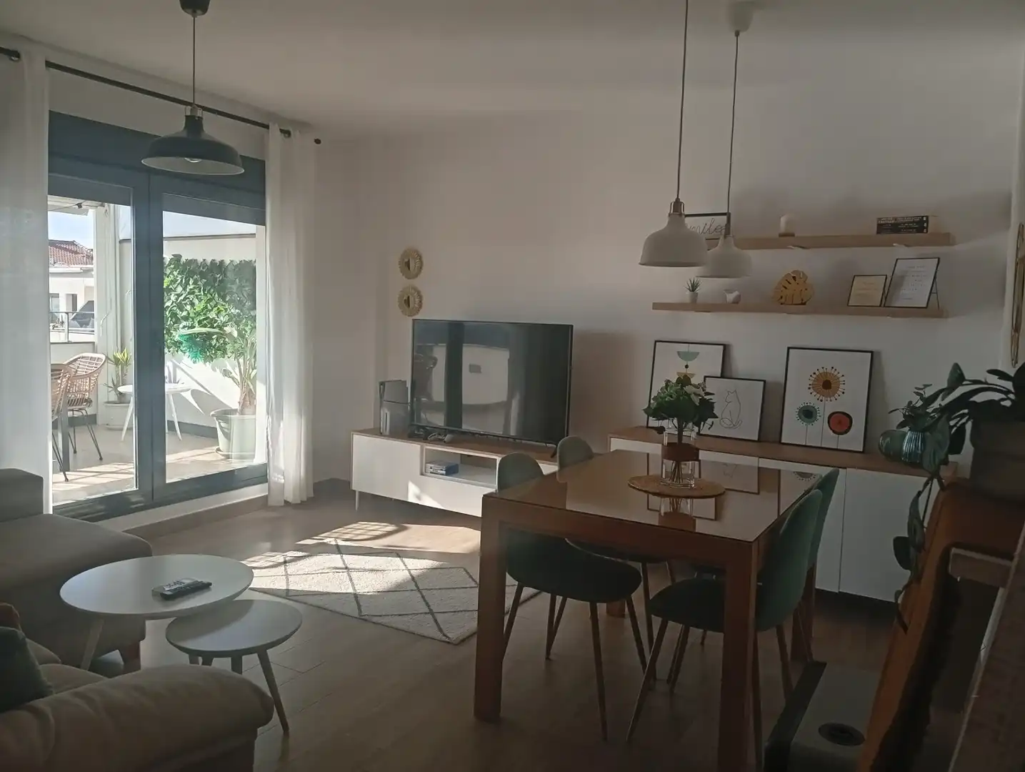 Sala de estar de Ático de alquiler en Armilla con Aire acondicionado, Calefacción y Terraza