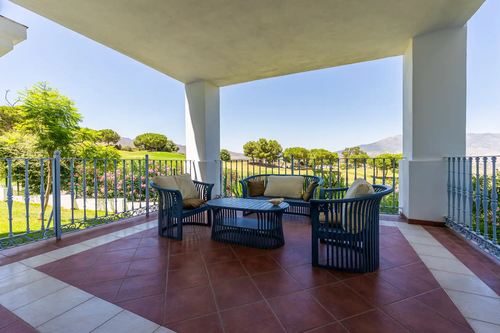 Terraza de Casa o chalet en venta en Mijas con Aire acondicionado, Jardín privado y Terraza