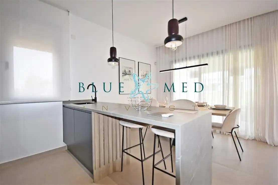 Cocina de Apartamento en venta en Alhama de Murcia con Calefacción, Terraza y Trastero