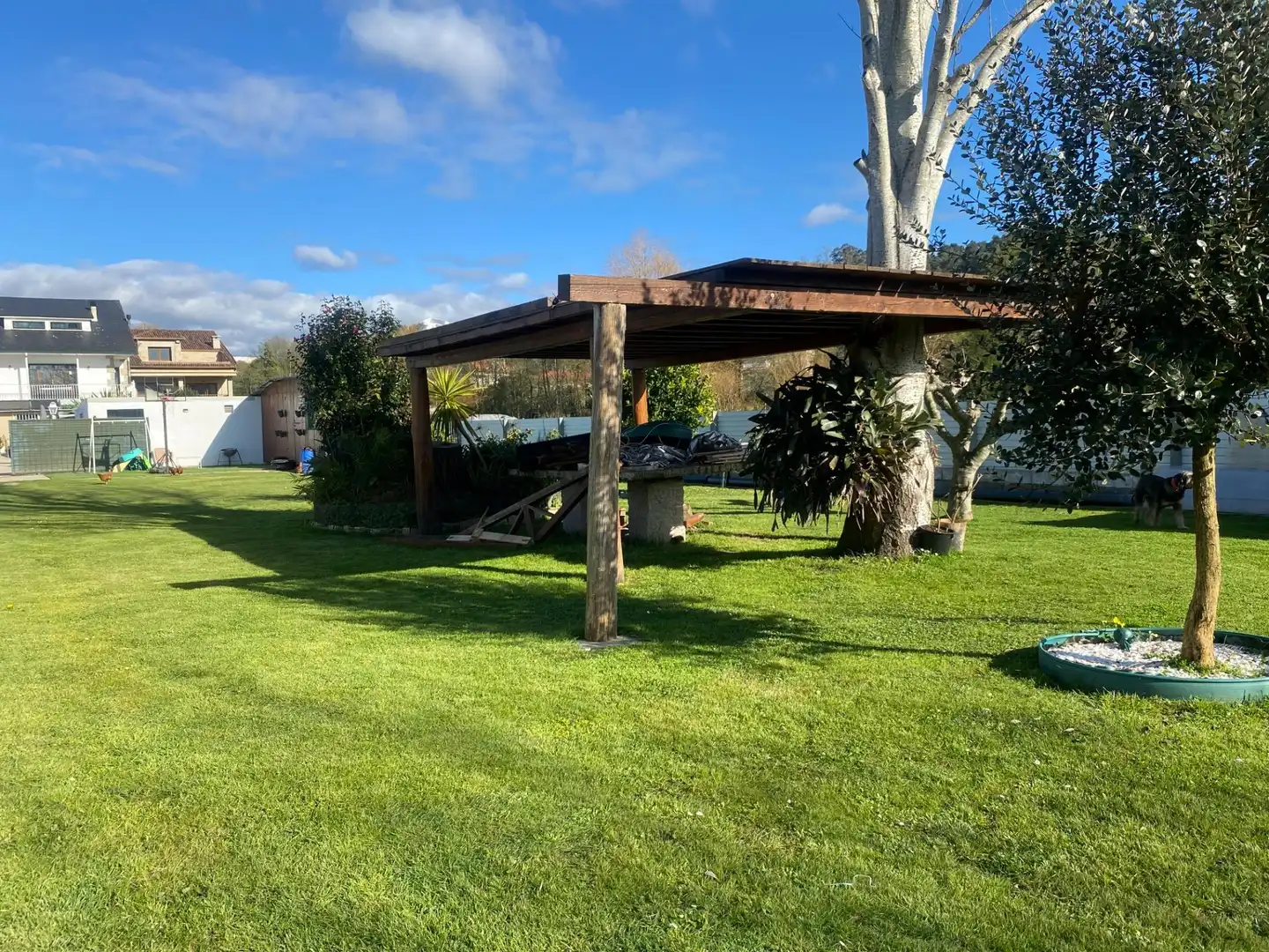Jardín de Casa o chalet en venta en Vilagarcía de Arousa con Calefacción, Jardín privado y Parquet