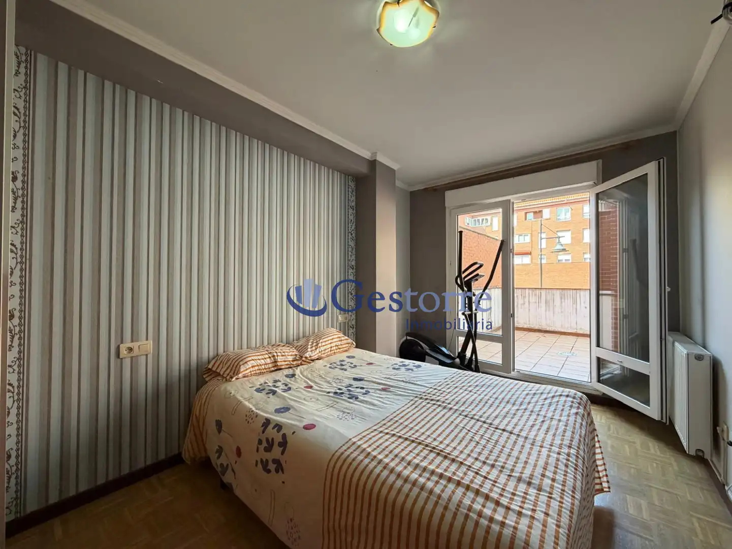 Bedroom of Flat for sale in Castrillón  with Heating, Terrace and Storage room