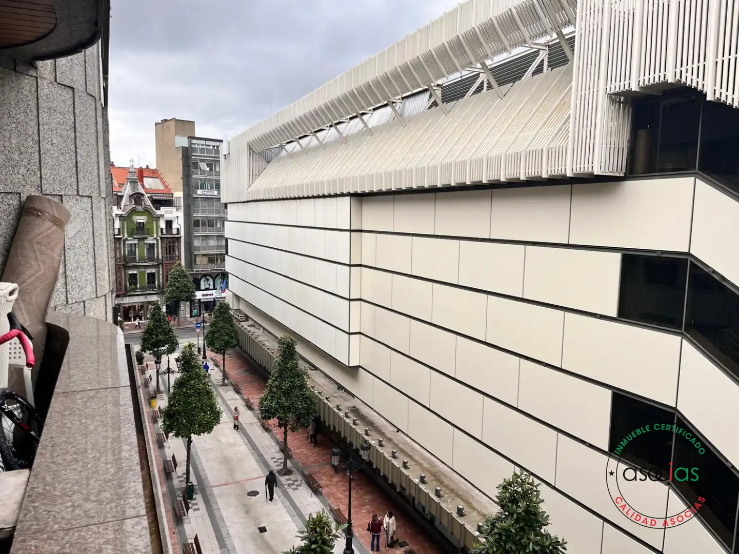 Exterior view of Flat for rent in Oviedo   with Heating and Balcony