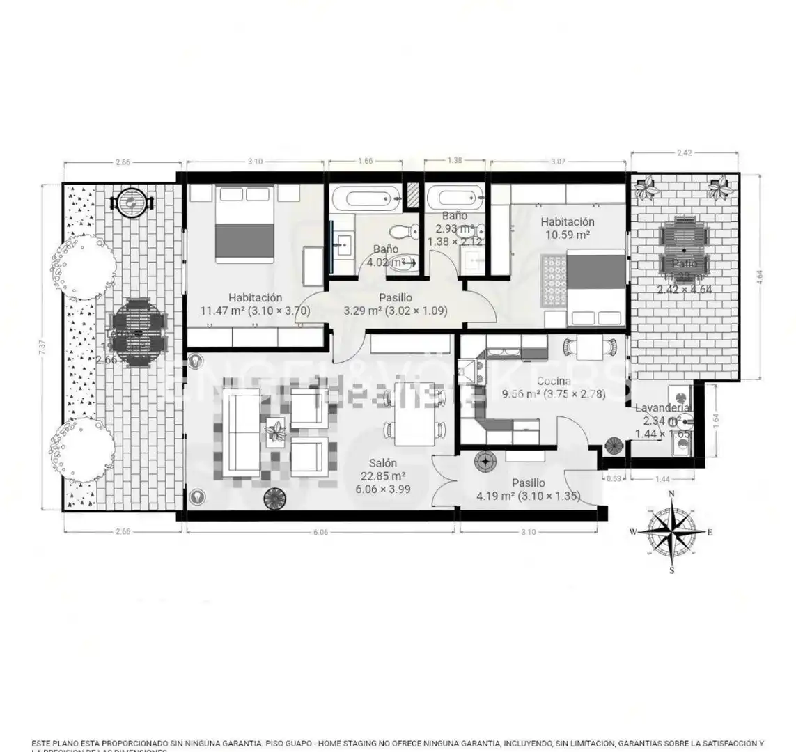 Flat for sale in Barcelona  with Air Conditioner, Heating and Terrace