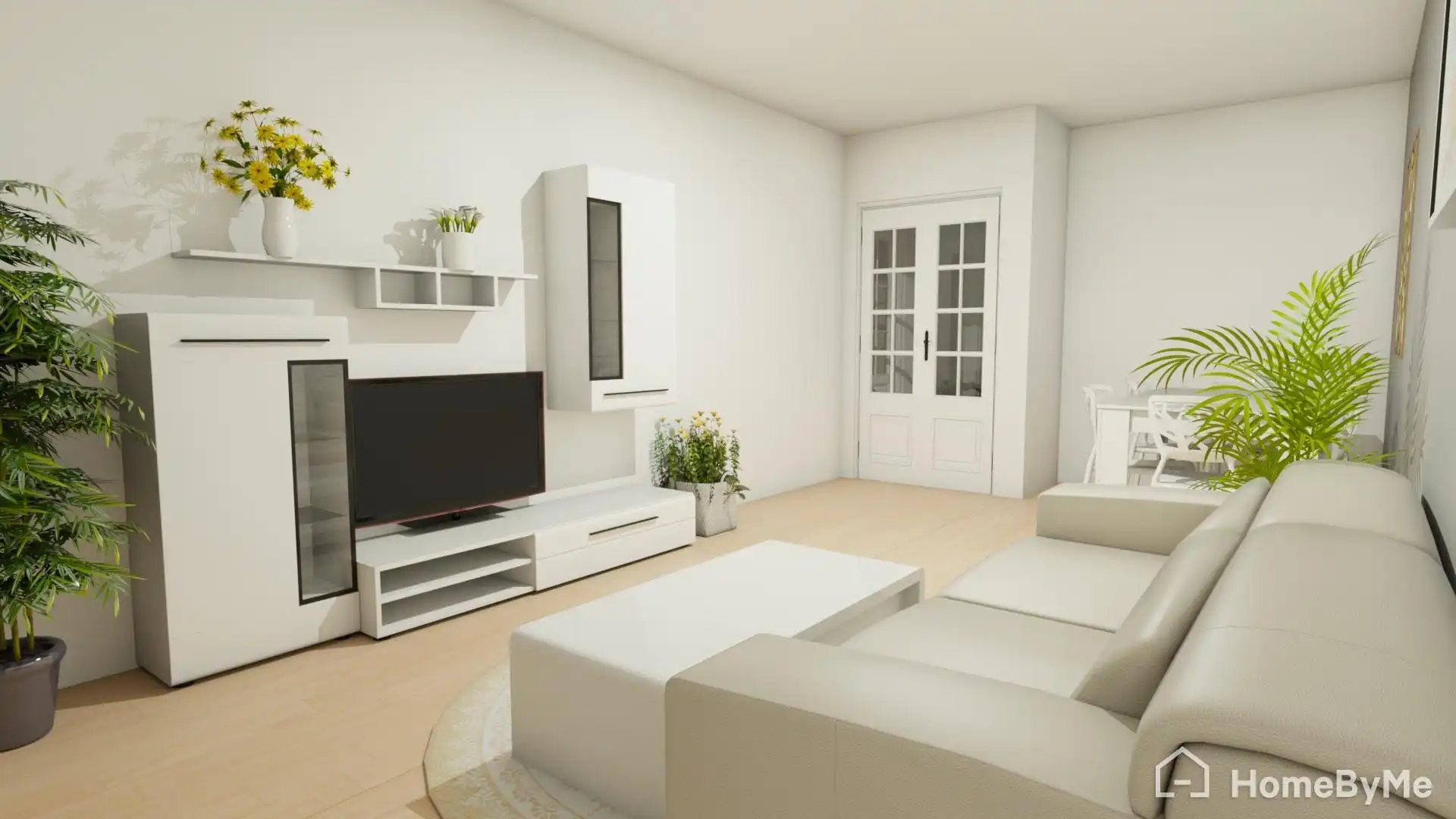 Sala de estar de Dúplex en venta en Torrejón de la Calzada con Calefacción